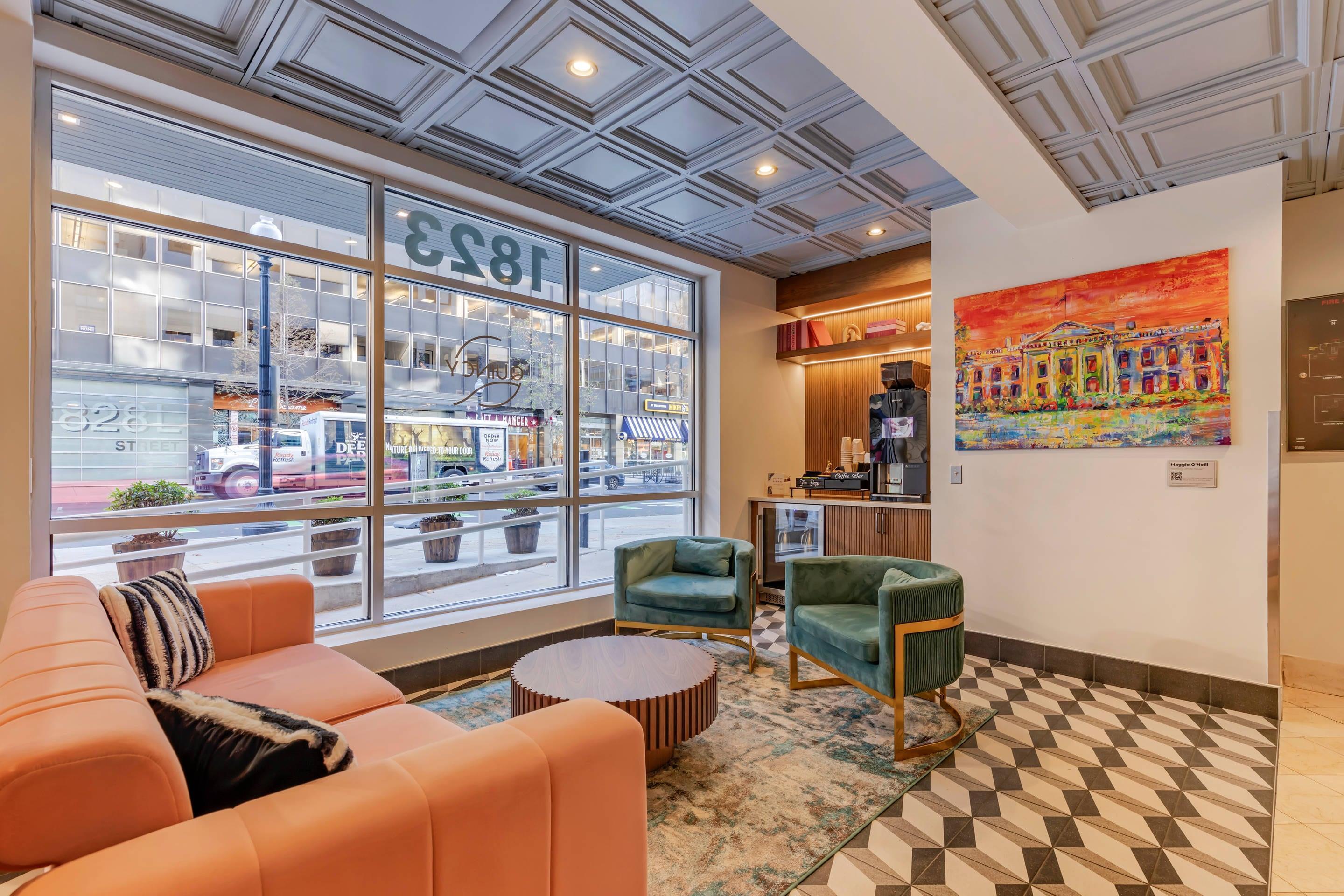 Vista Lobby The Quincy, an Ascend Collection Hotel