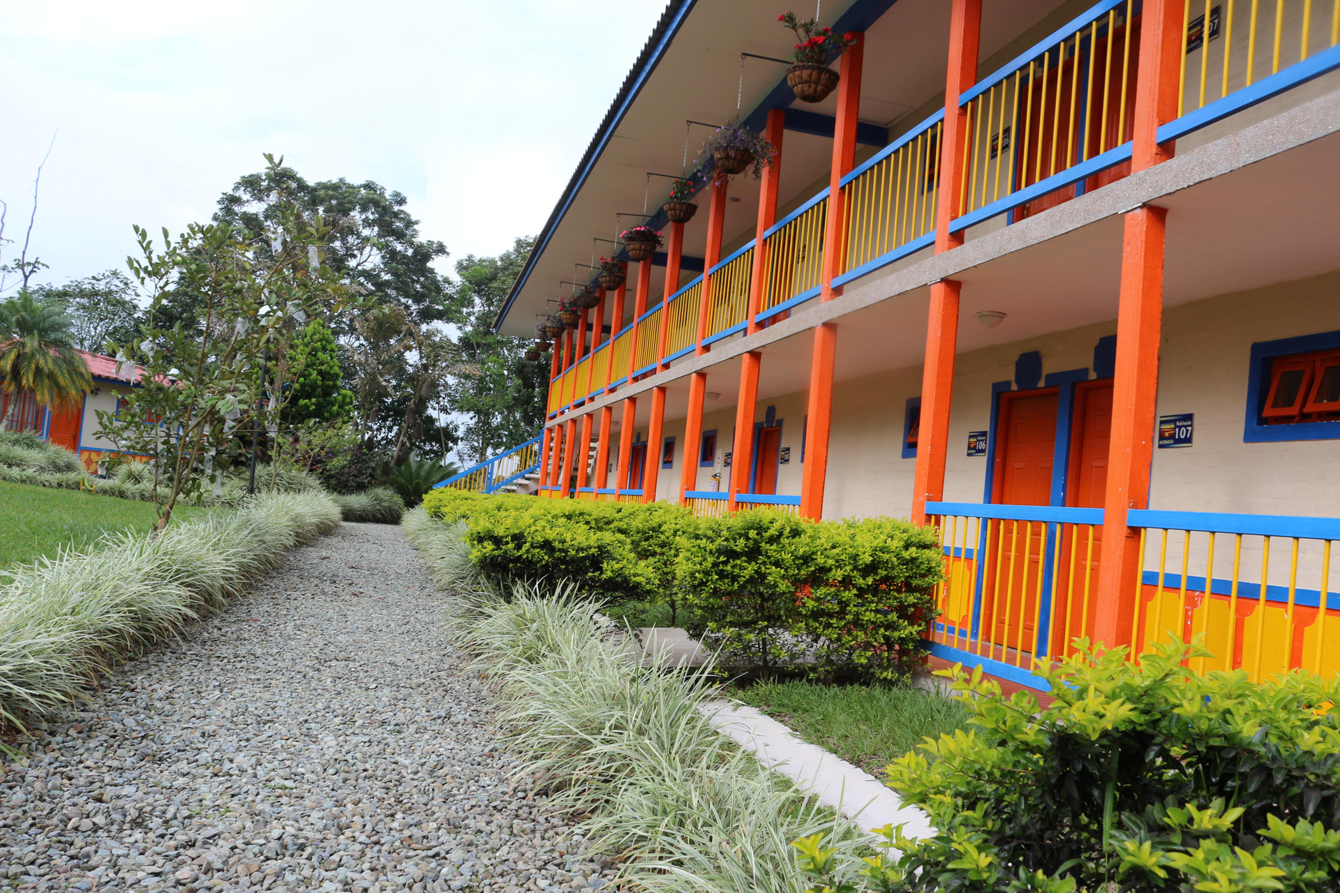 Vista Exterior Hotel Campestre Tacurrumbi