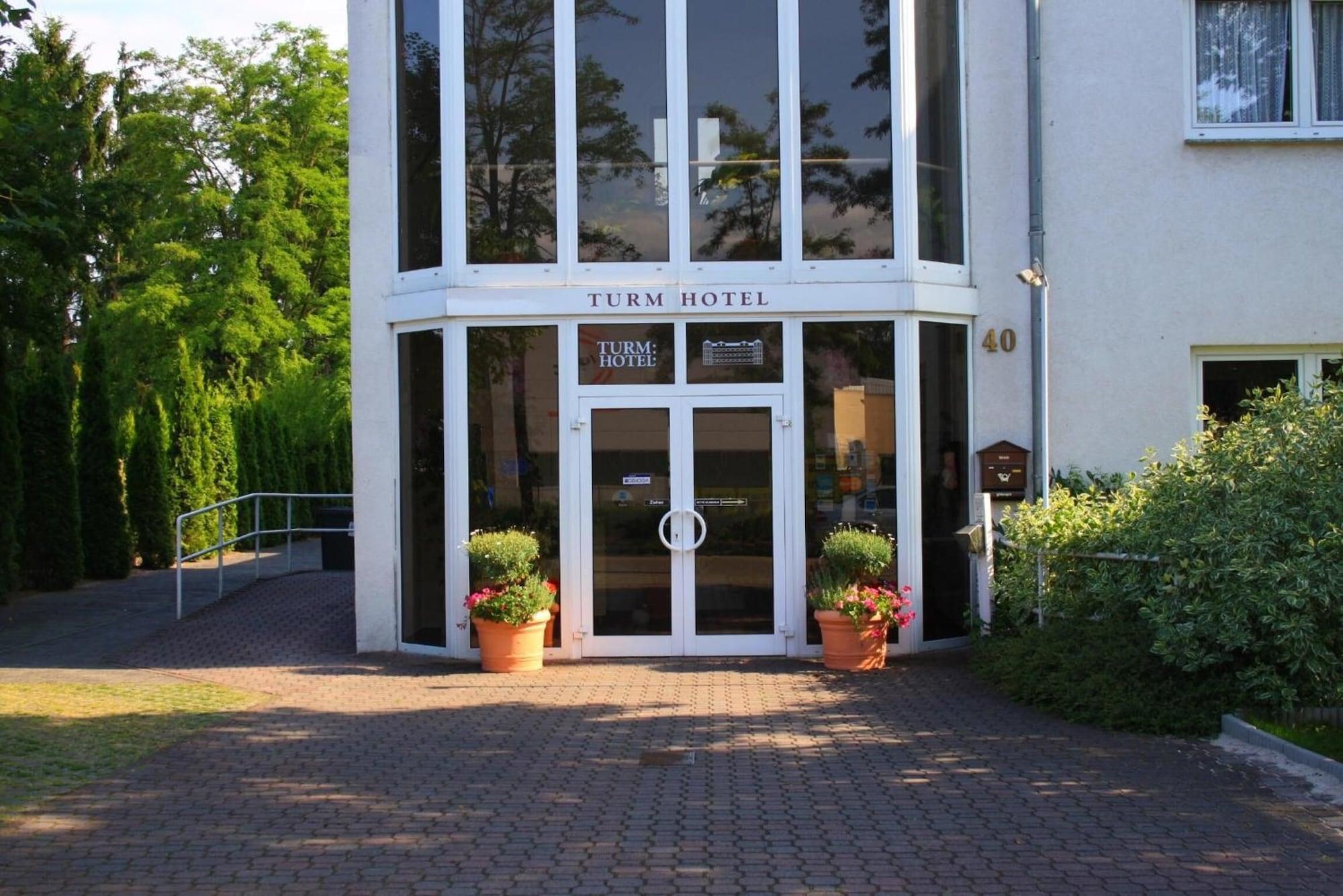 Vista Exterior Turm Hotel Hanau