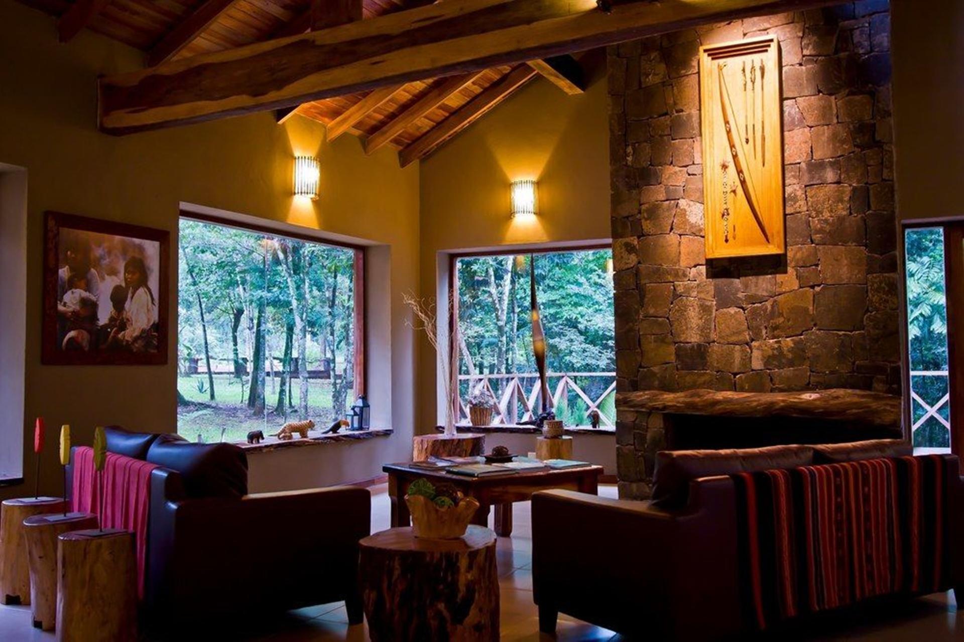 Vista Lobby Tierra Guaraní Lodge