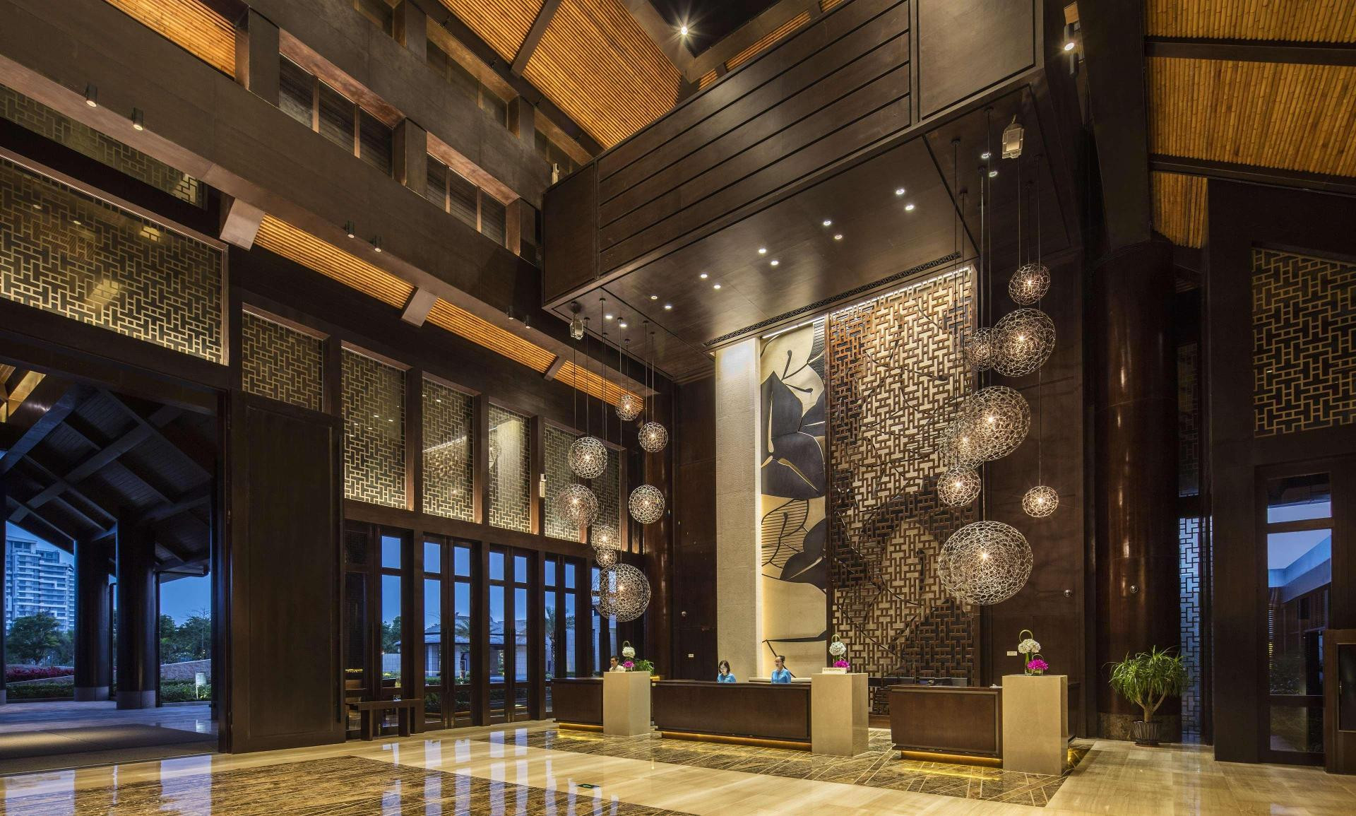 Vista Lobby Hilton Wenchang