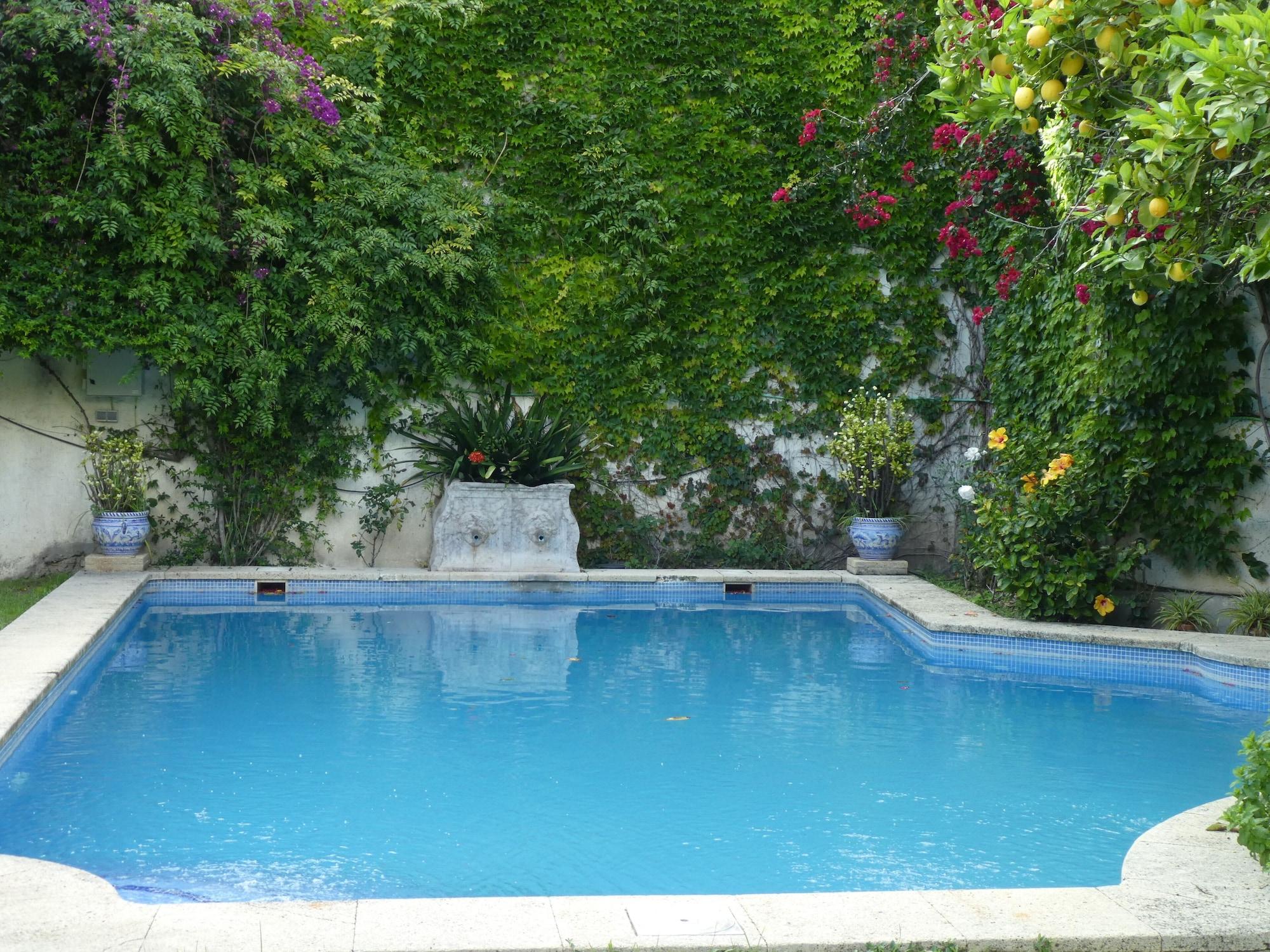 Vista Piscina Palacio del Virrey Laserna