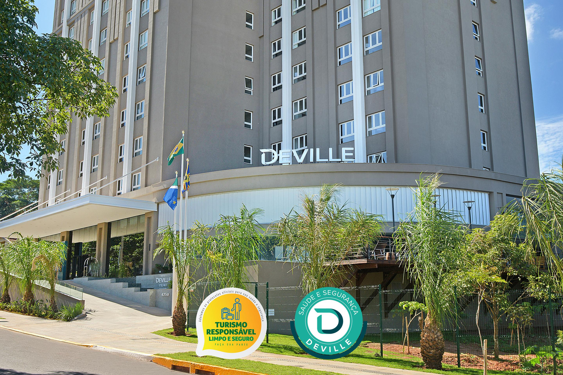 Vista Exterior Deville Prime Campo Grande