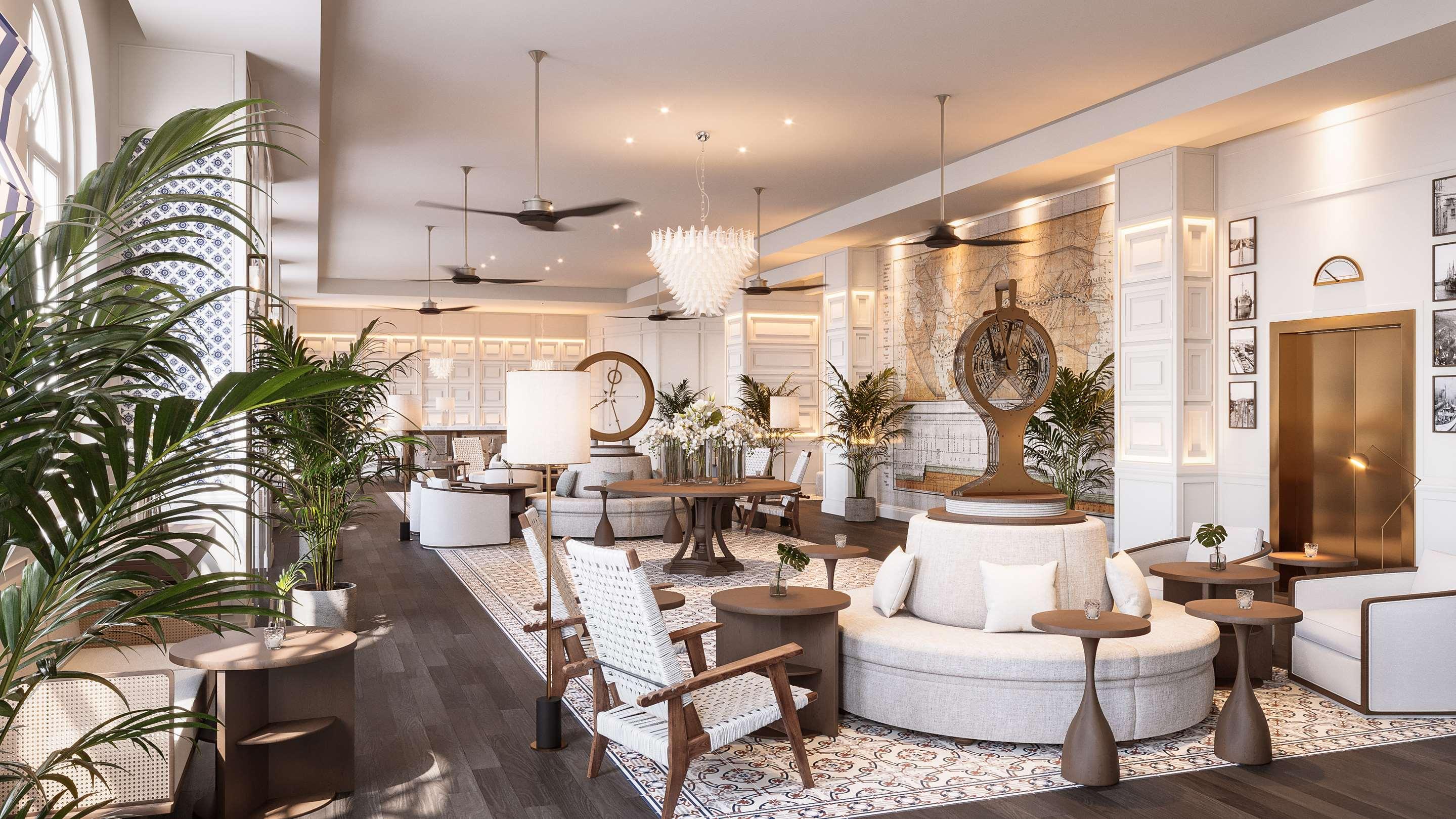 Vista Lobby Sofitel Legend Casco Viejo, Panama City