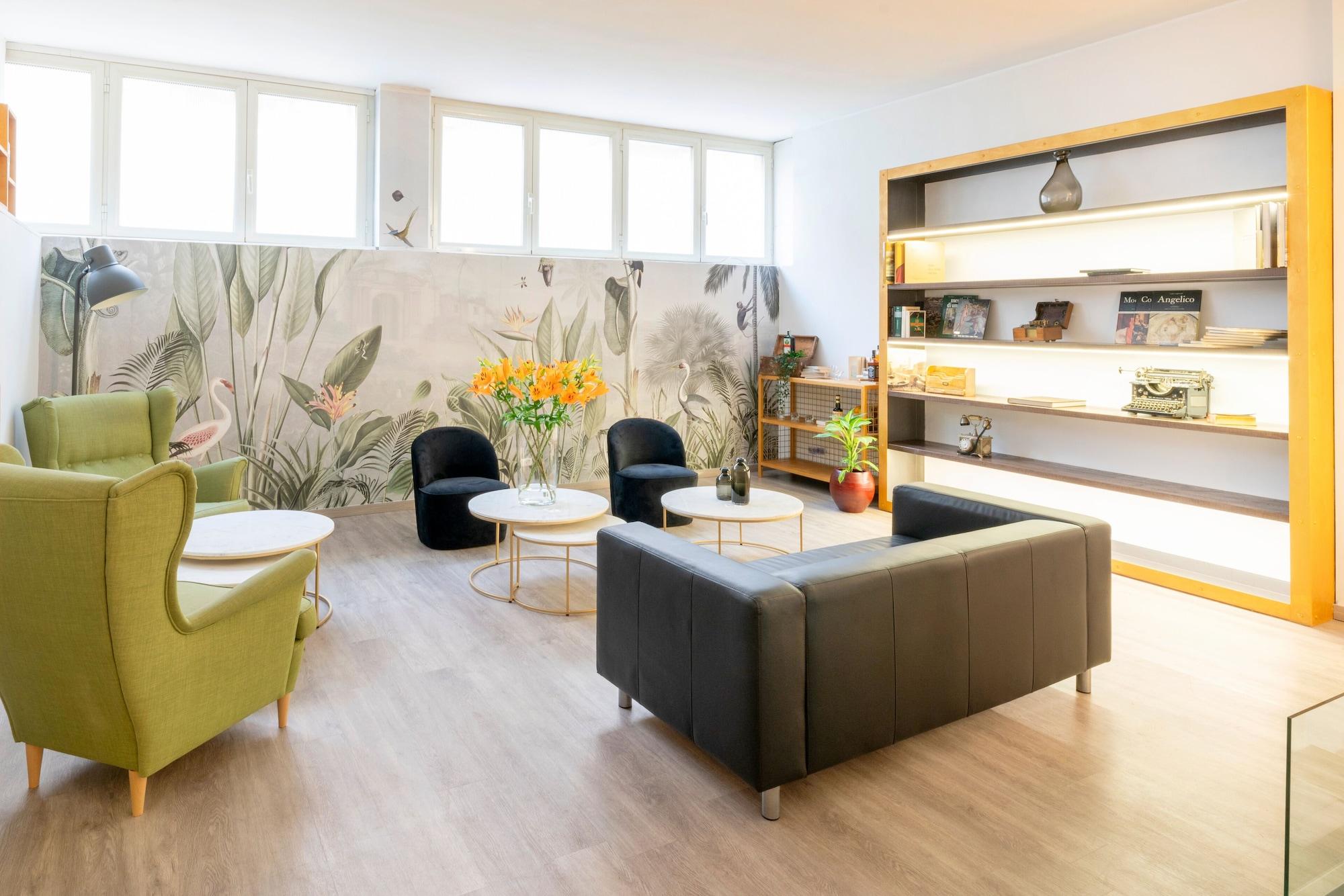 Vista Lobby Kleos Hotel Milano by Kleos Group Collection
