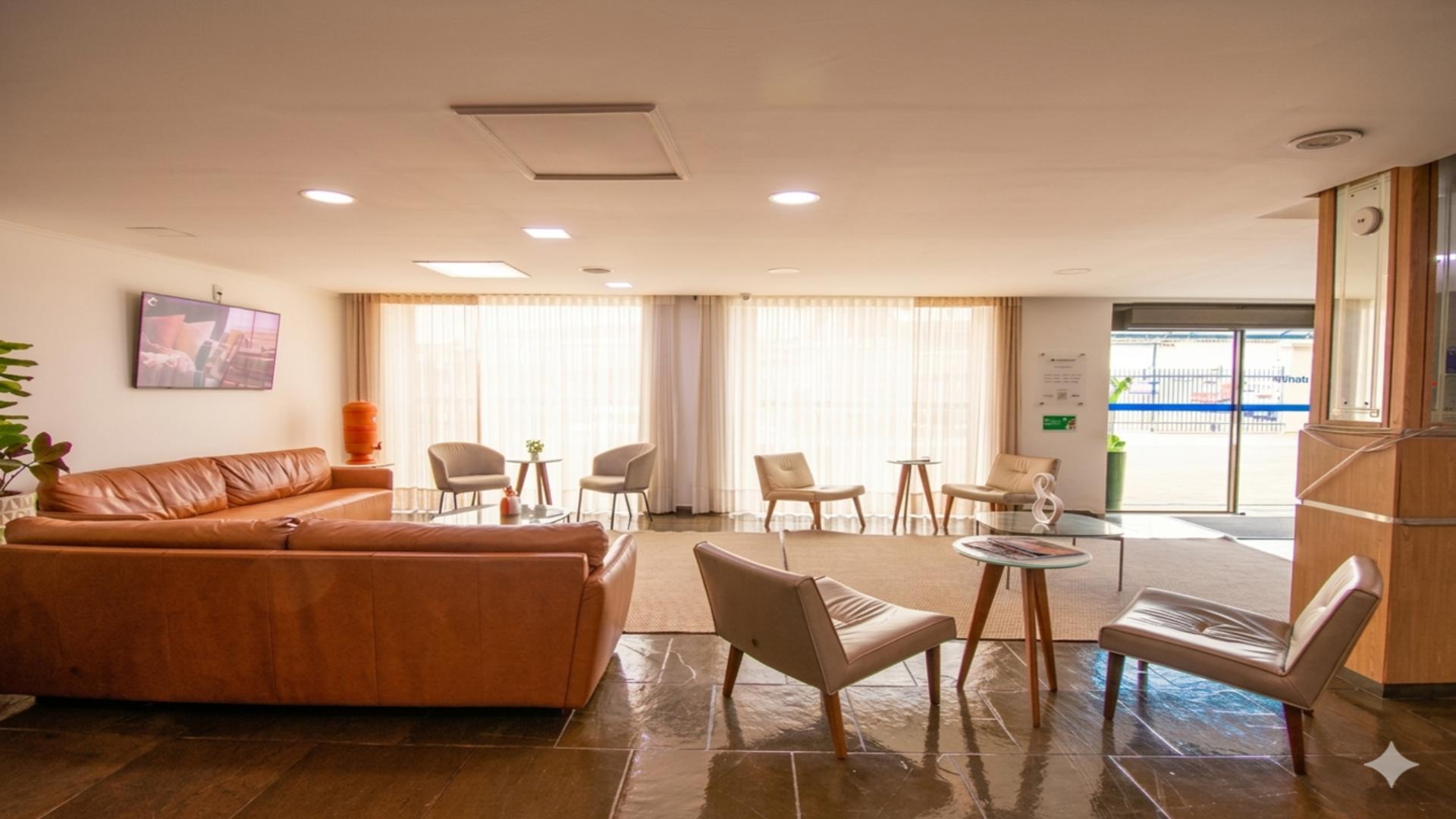 Vista Lobby Hotel Dan Inn Express Ribeirão Preto by Nacional Inn