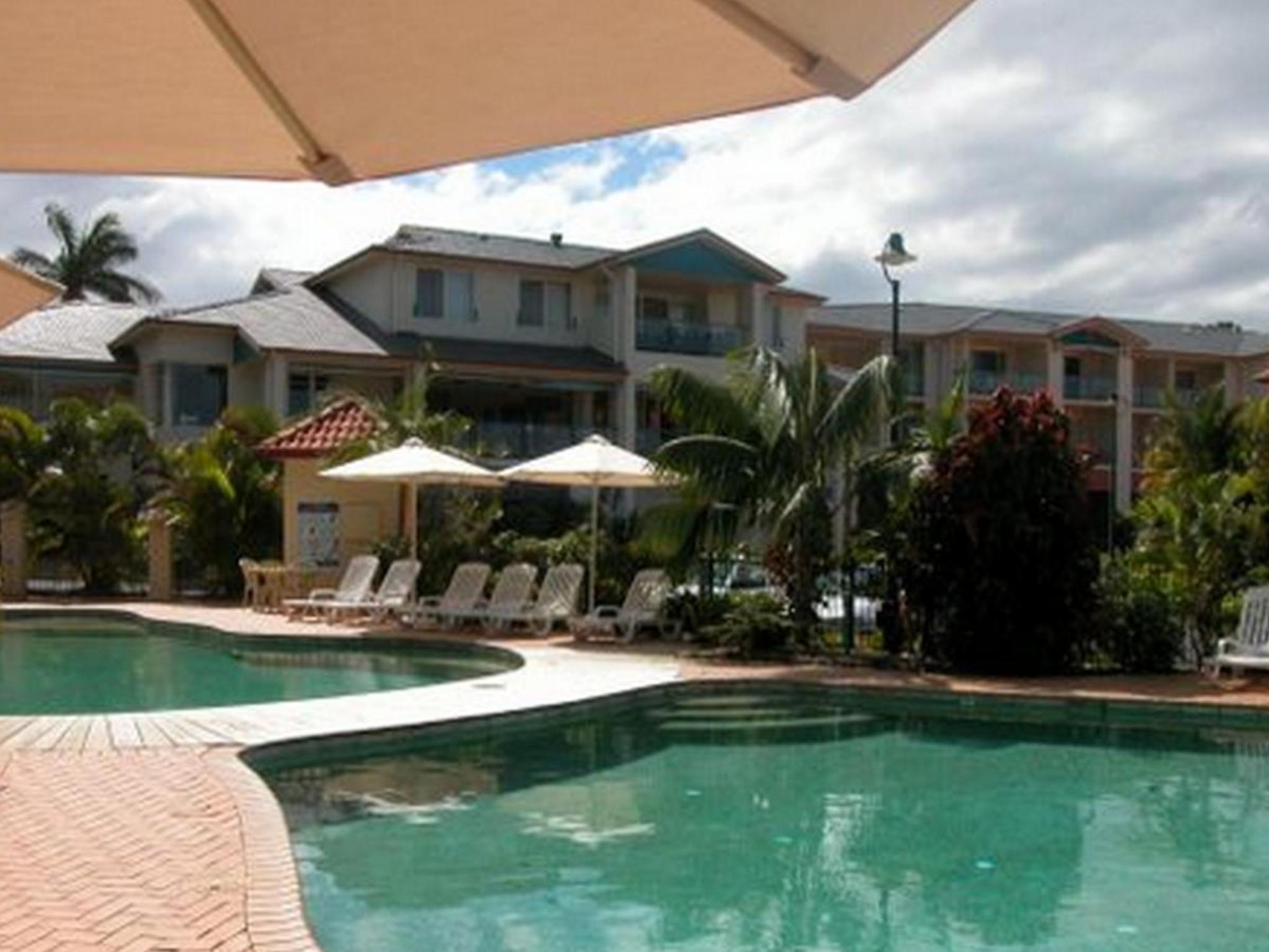 Vista Piscina Aqualuna Beach Resort