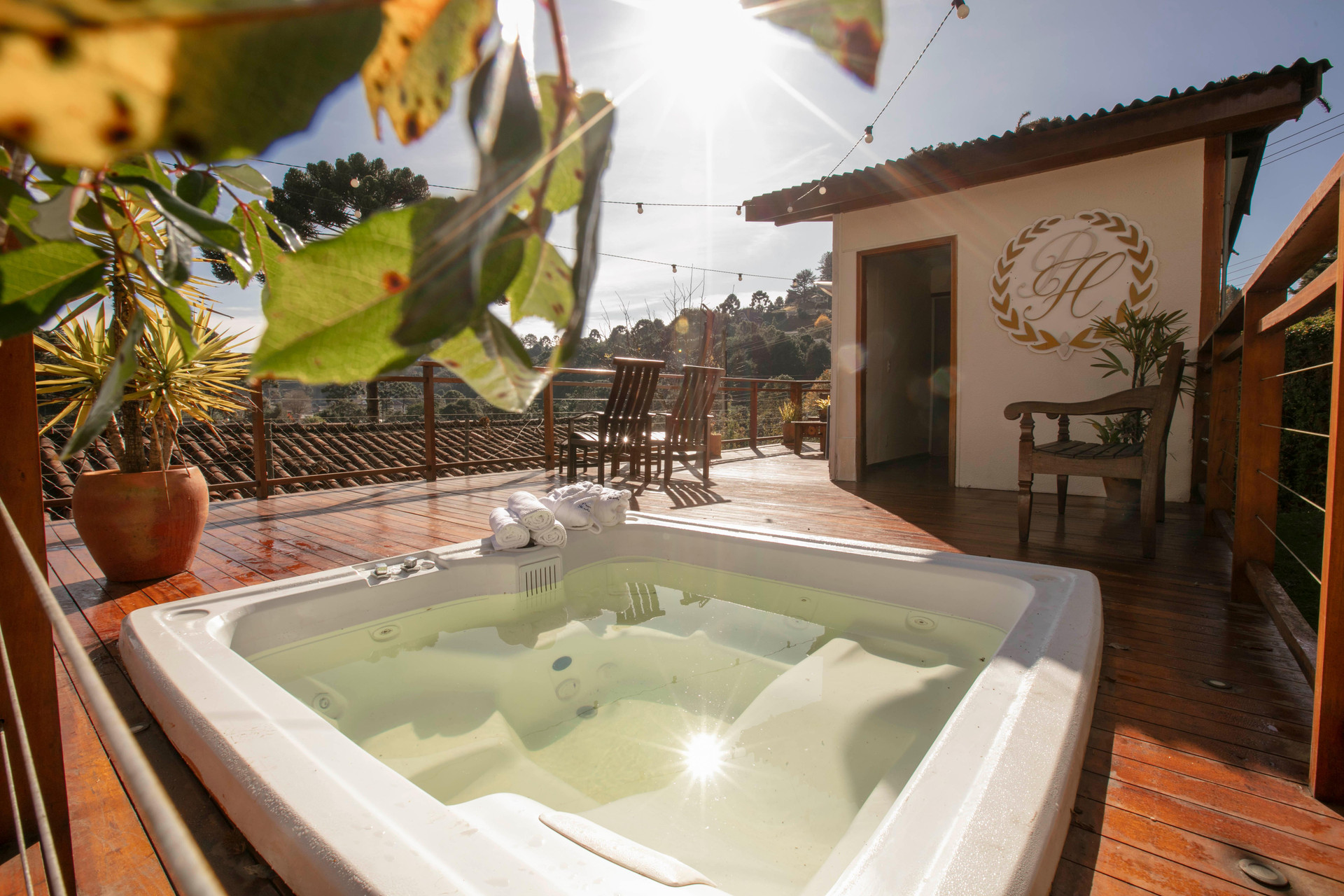 Hidromassagem Pousada das Hortensias