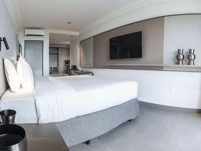 Quarto da hospedagem HCM - Hotel corais de Manaíra - Foto 14