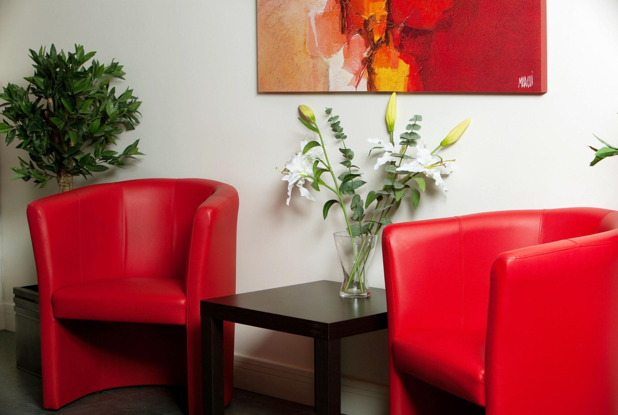 Sala de Reuniones The Spires Serviced Apartments Birmingham