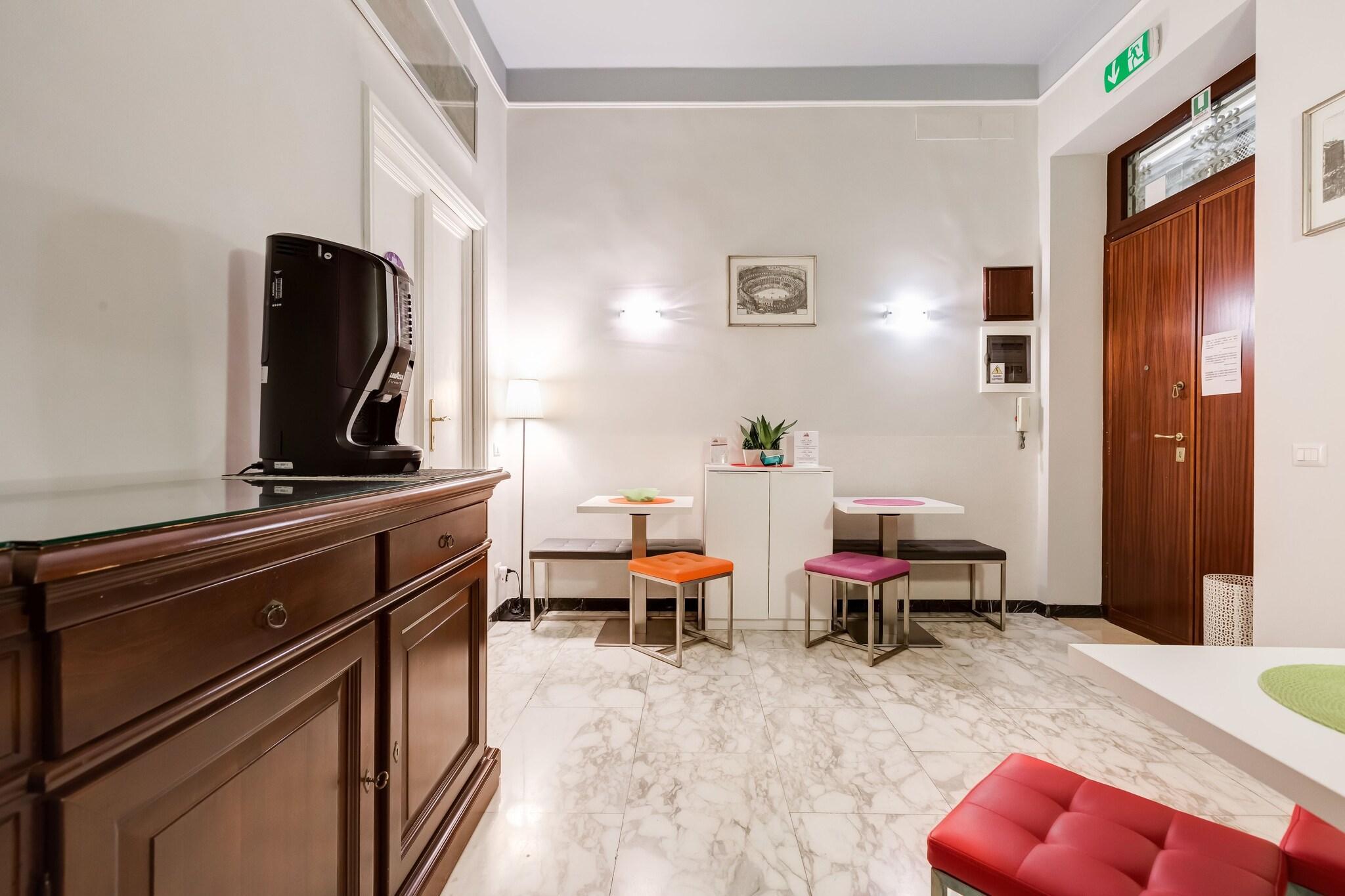 Vista Lobby B&B 2 Passi Al Colosseo