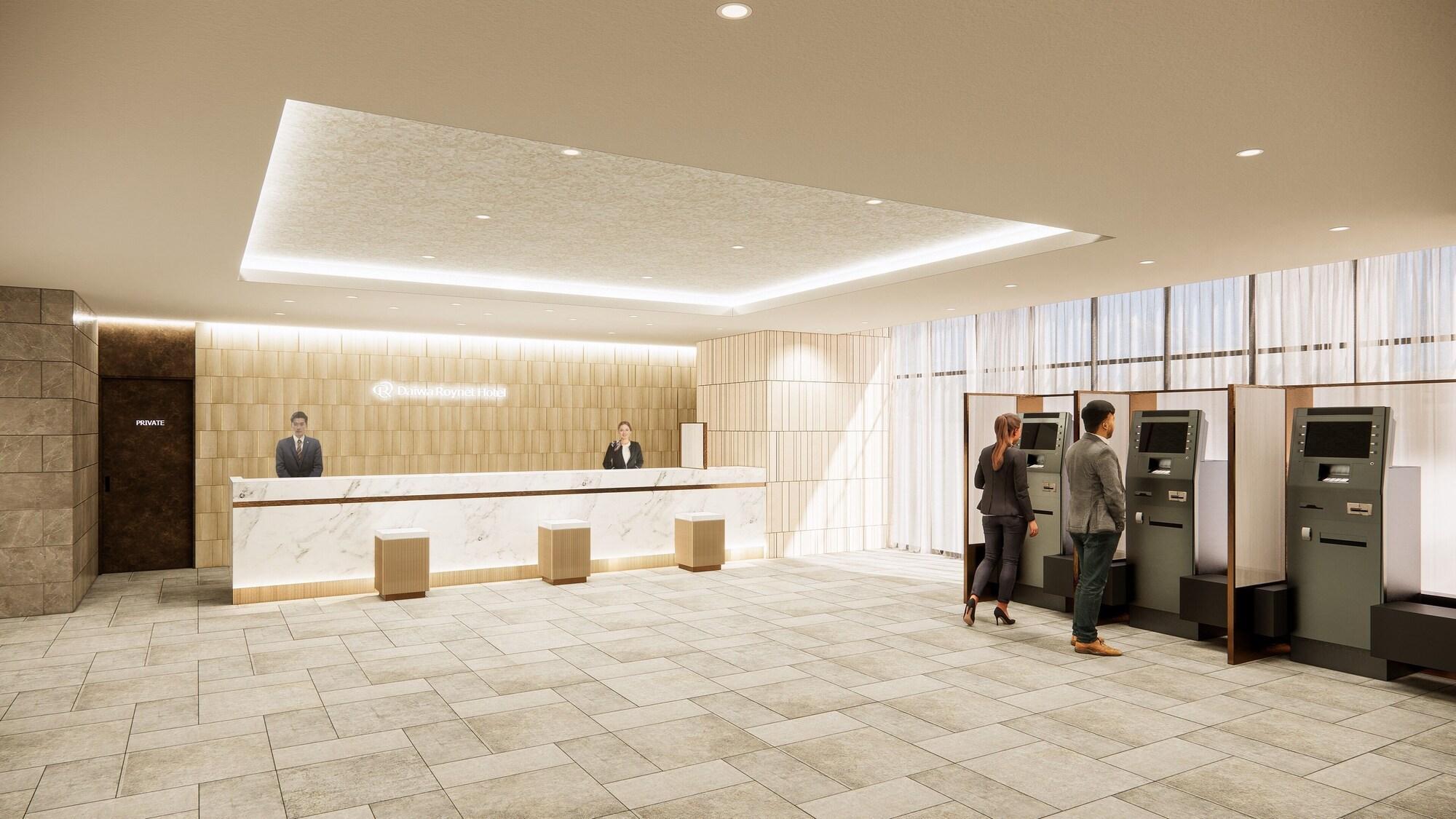Vista Lobby Daiwa Roynet Hotel Akita-ekimae