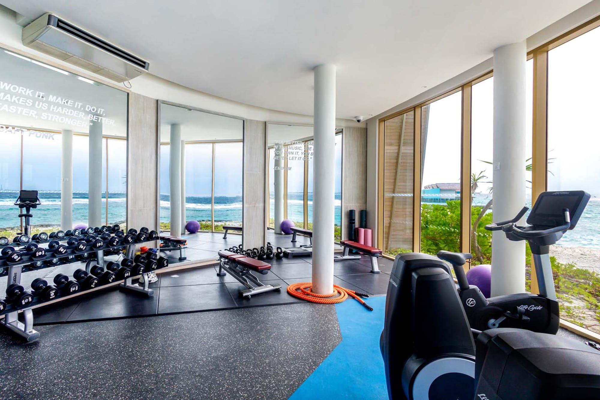 Gimnasio Hard Rock Hotel Maldives