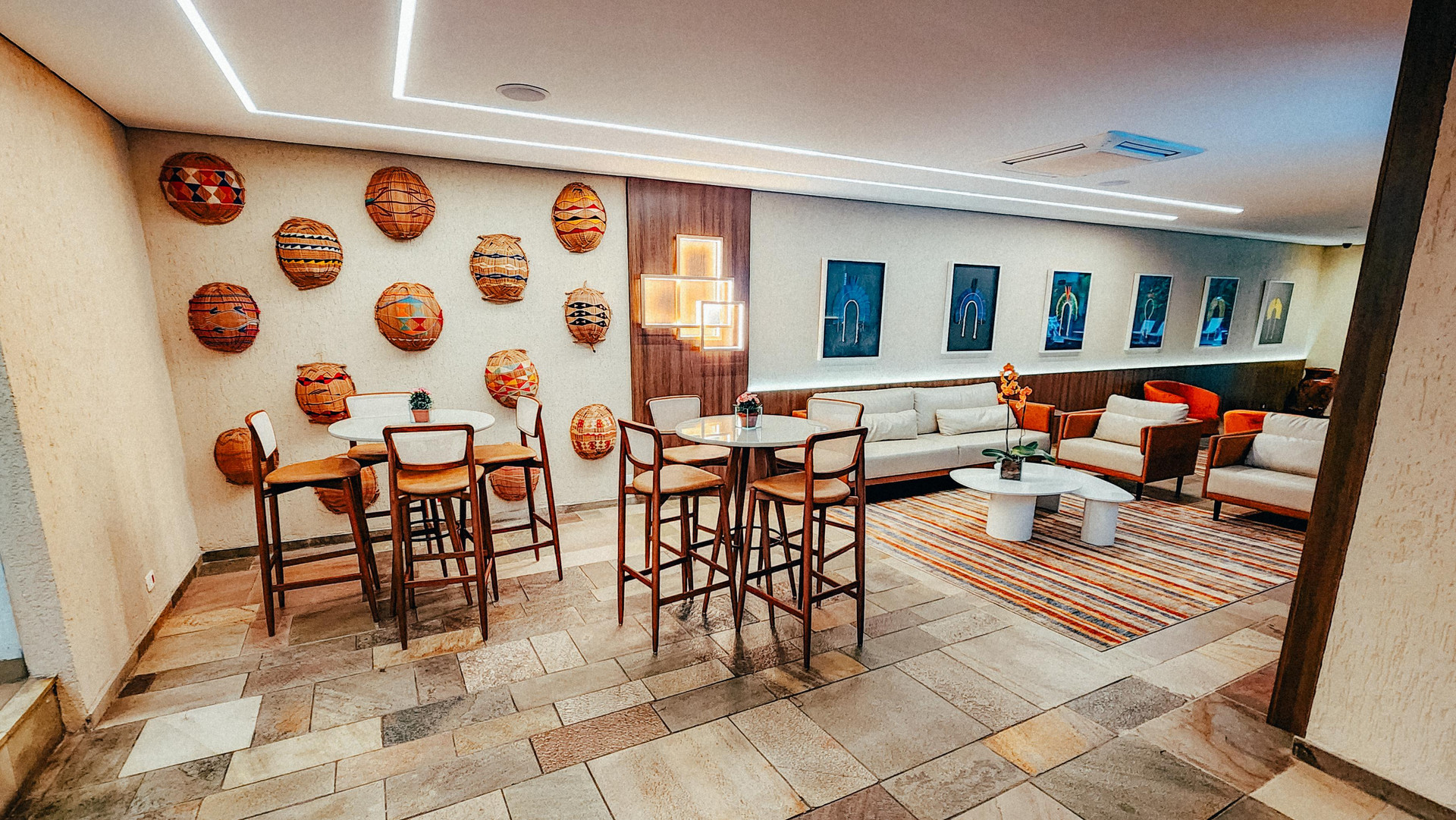 Vista Lobby Ferraretto Guarujá Hotel & Spa