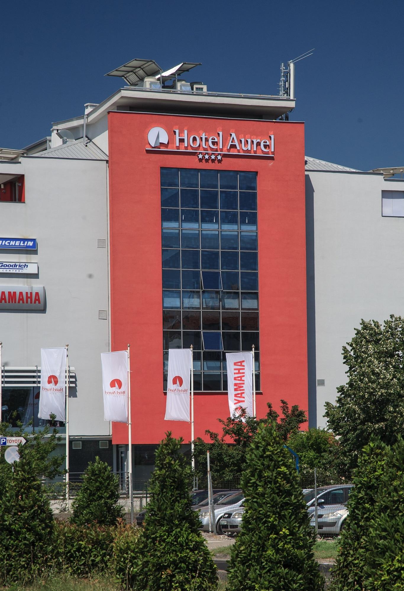 Vista Exterior Hotel Aurel