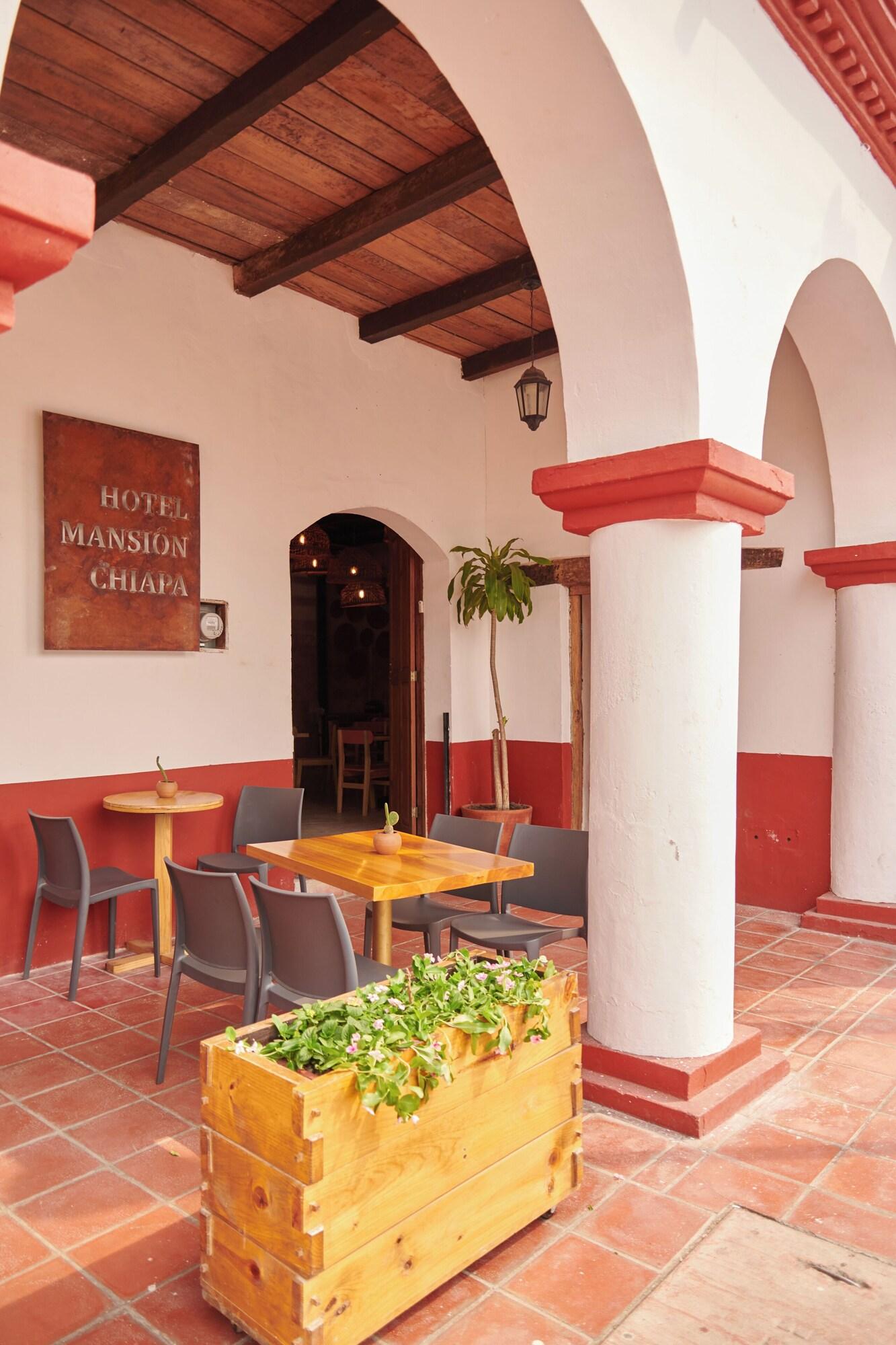 Vista Exterior Hotel Mansión Chiapa