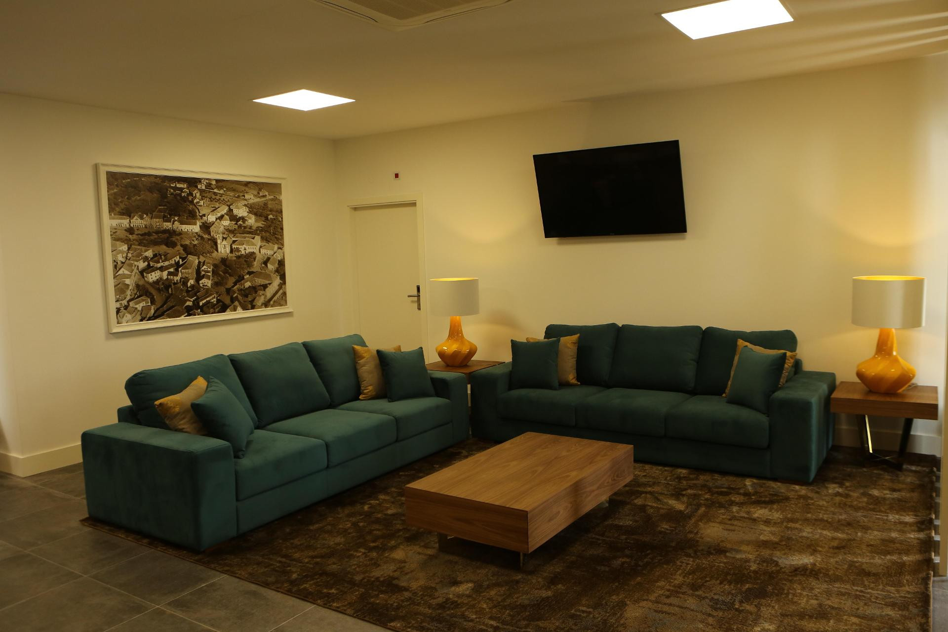 Vista Lobby Hotel Solar do Rebolo