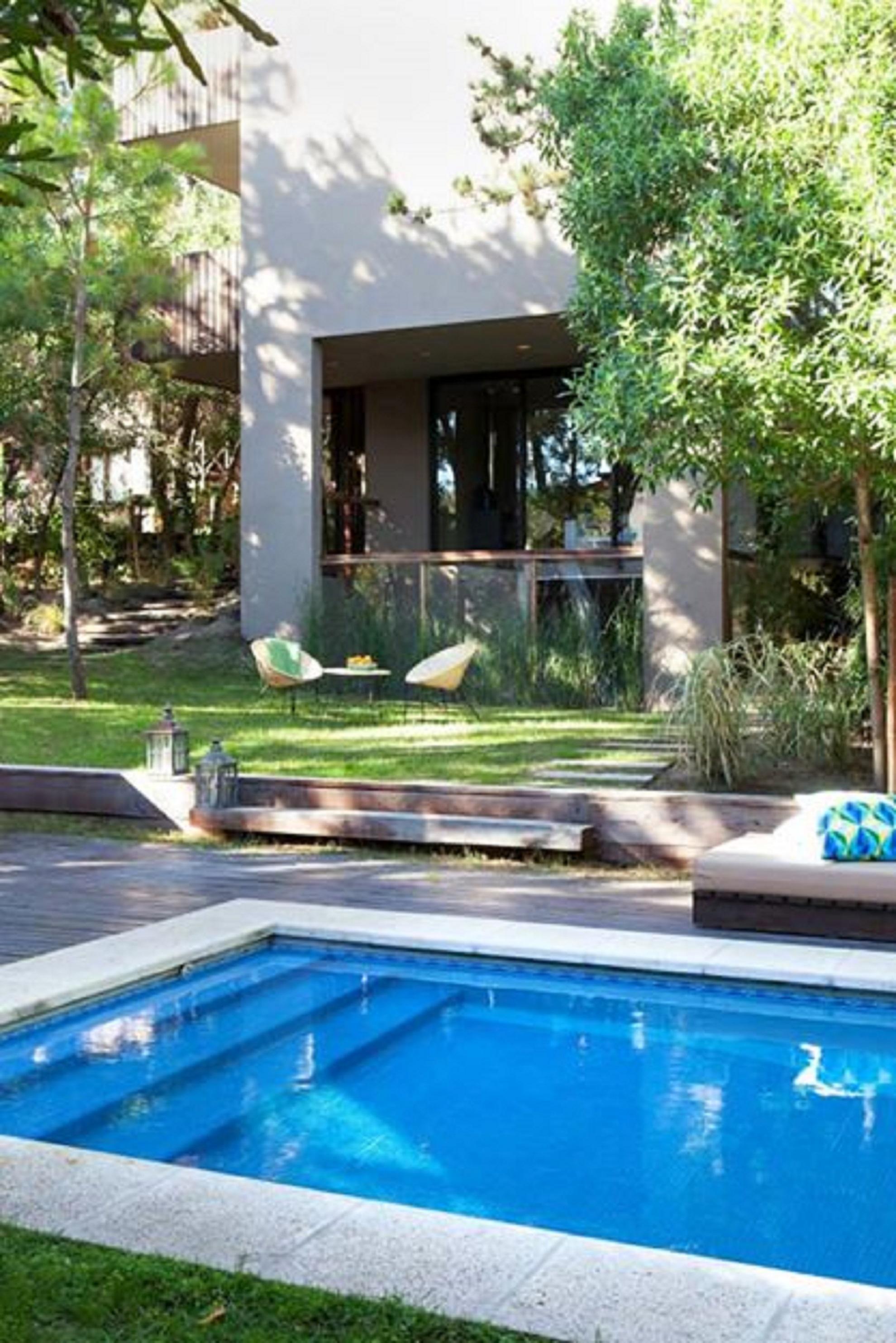 Vista Piscina Plenilunio Mar de las Pampas