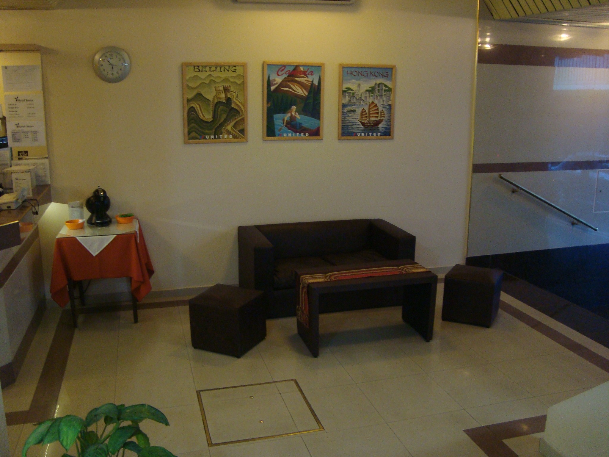 Vista Lobby Hotel Siena Buenos Aires