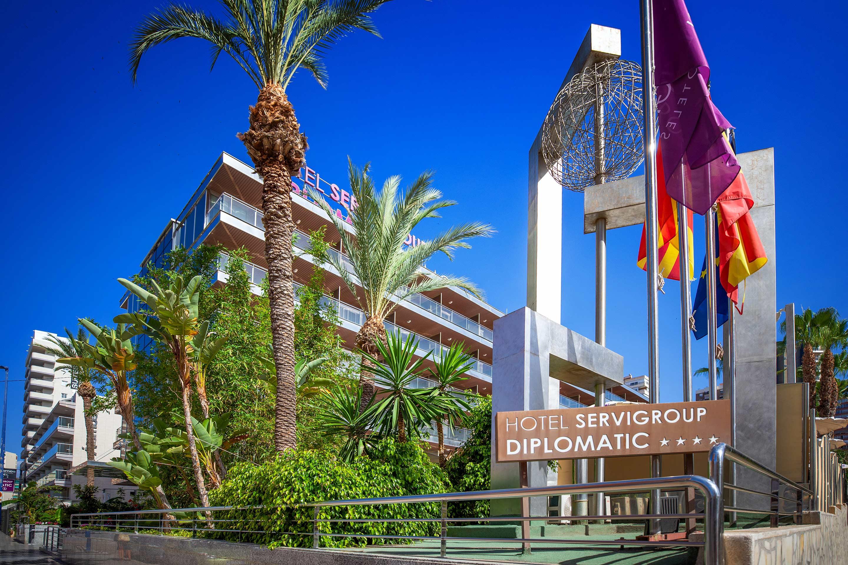 Vista Exterior Hotel Servigroup Diplomatic