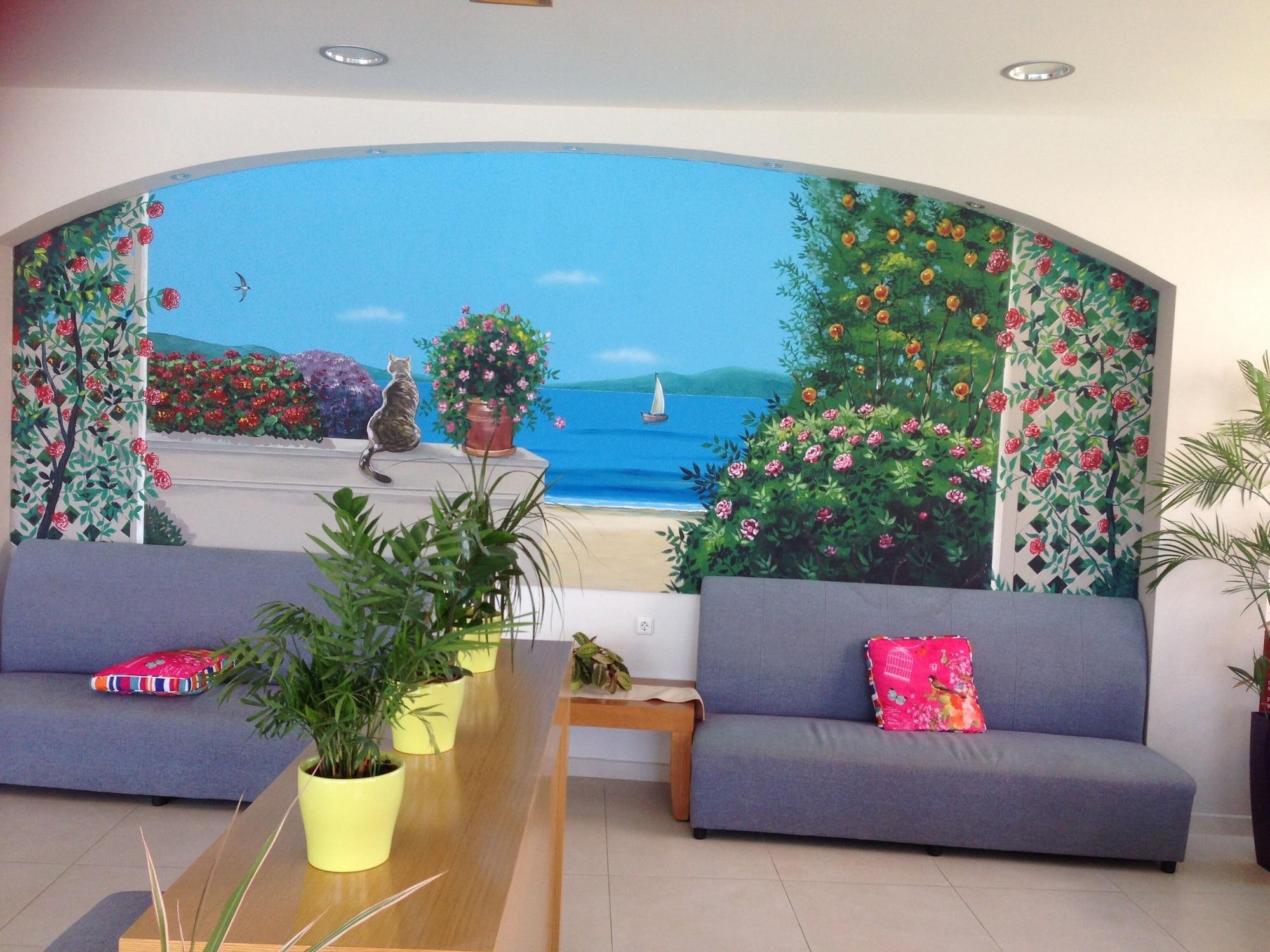 Vista Lobby Rhodian Rose Hotel