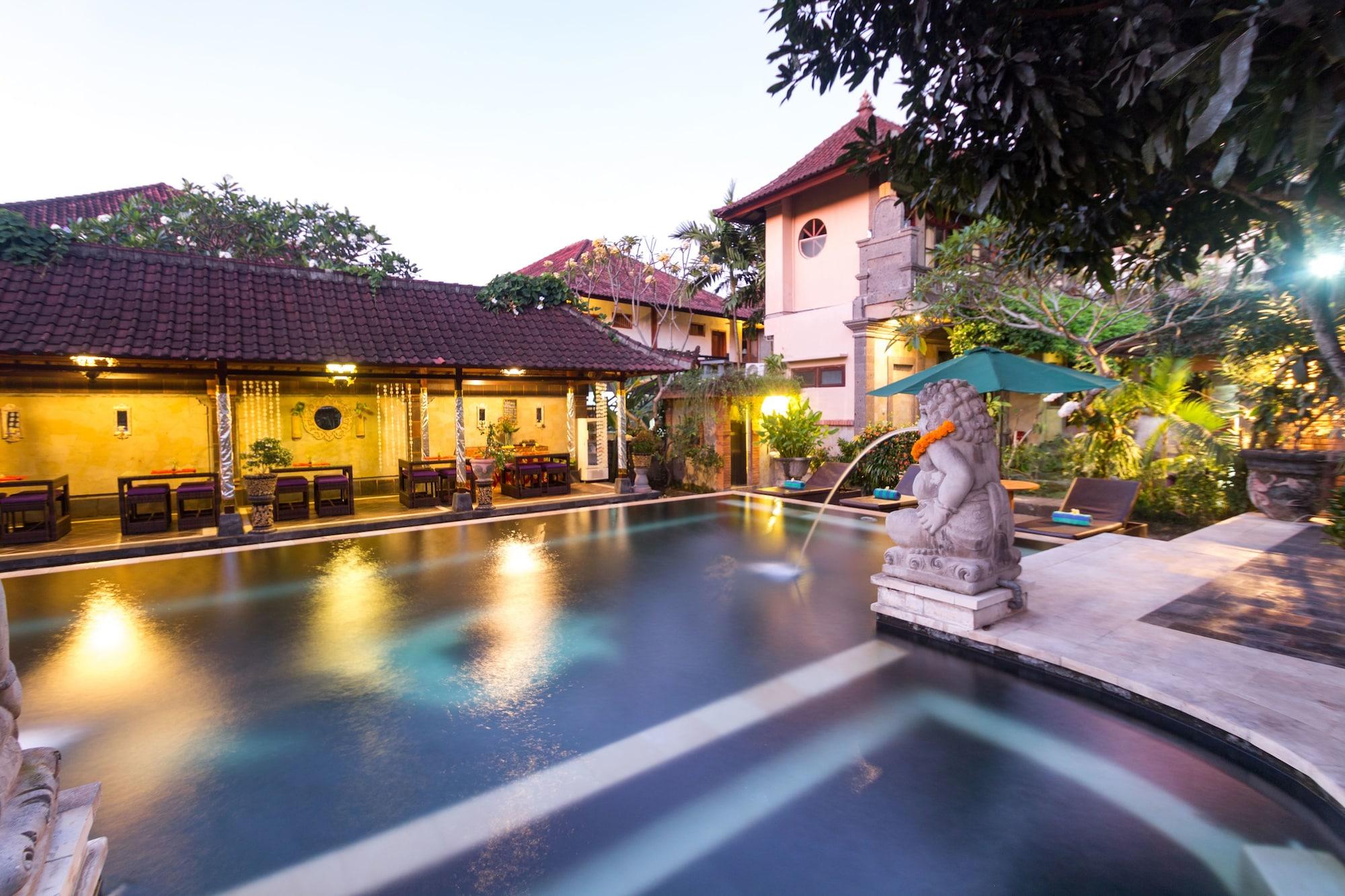 Vista Piscina Ubud Aura Retreat