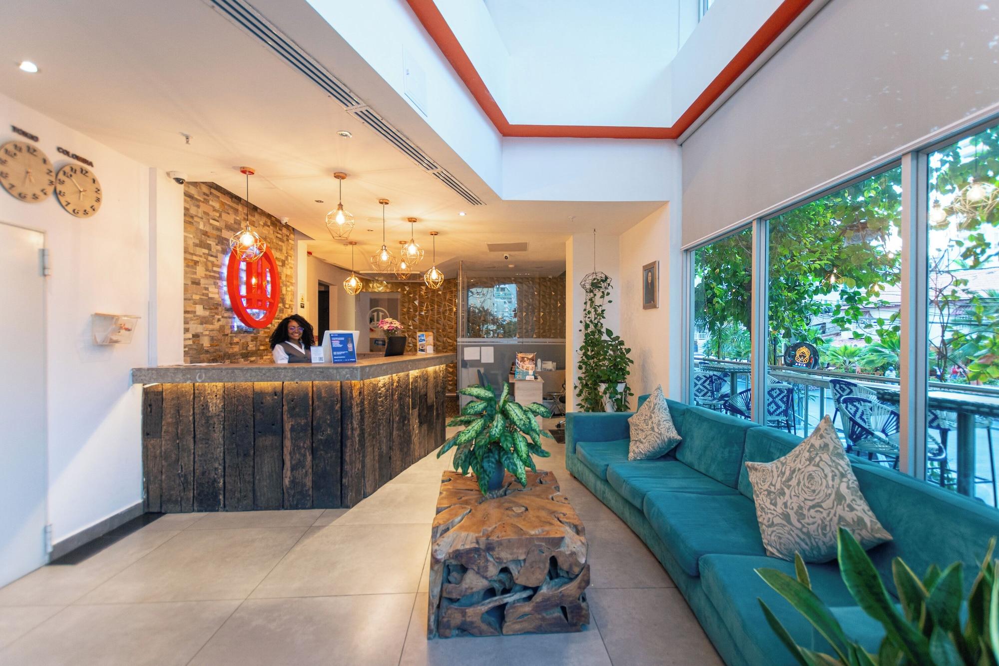 Vista Lobby ZiOne Luxury Hotel Cartagena