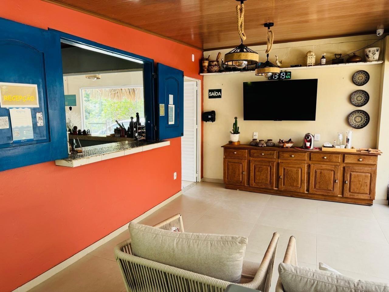 Vista Lobby Chalé Murici Lençóis