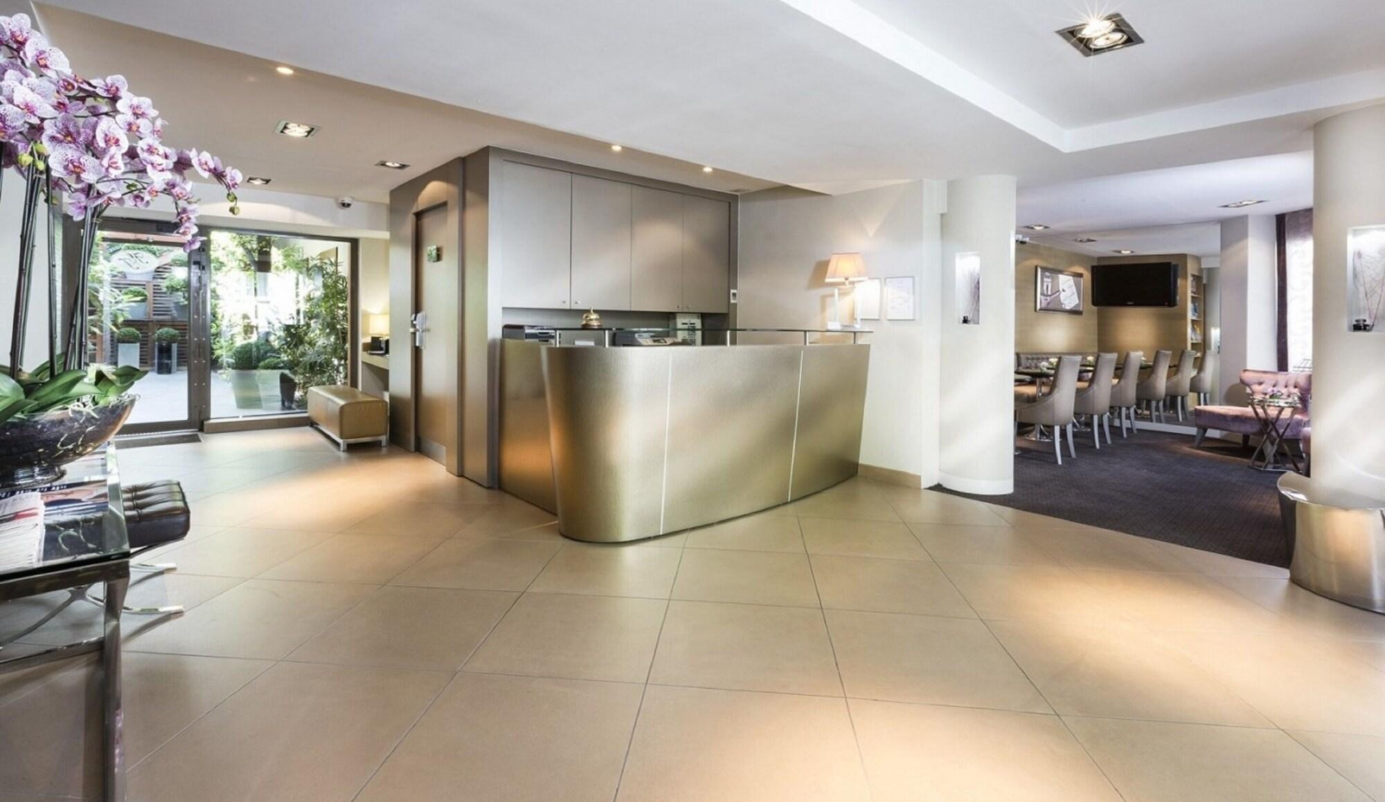 Vista Lobby Hotel Elysées Flaubert