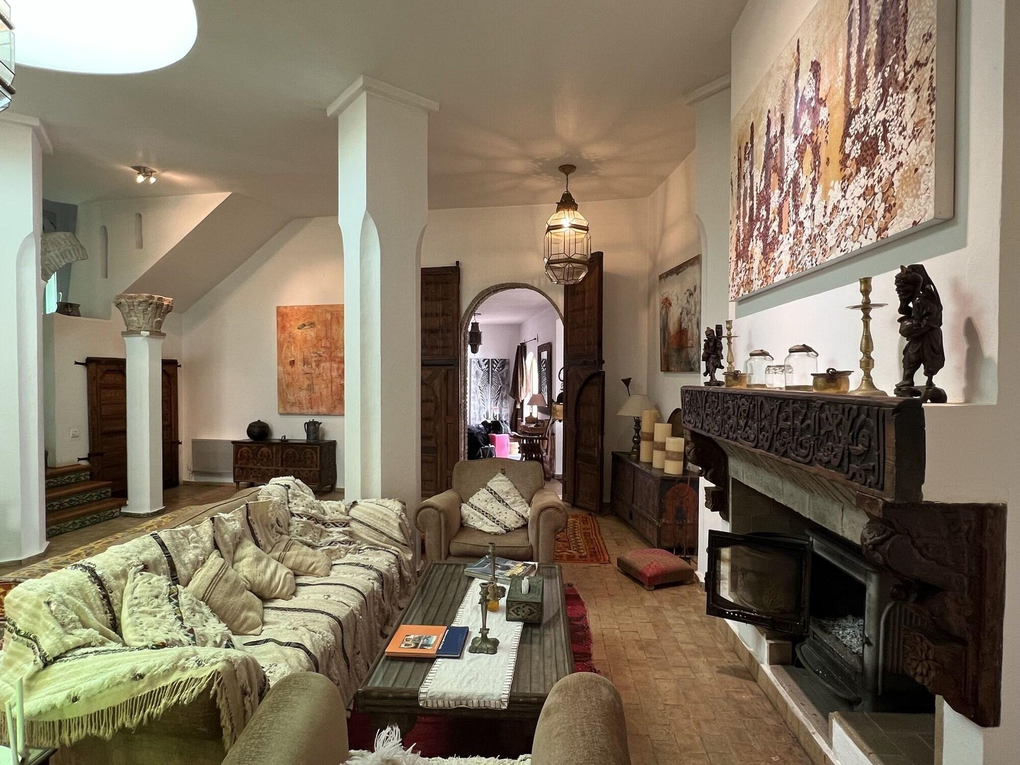 Vista Lobby Riad Oasis d'Asilah
