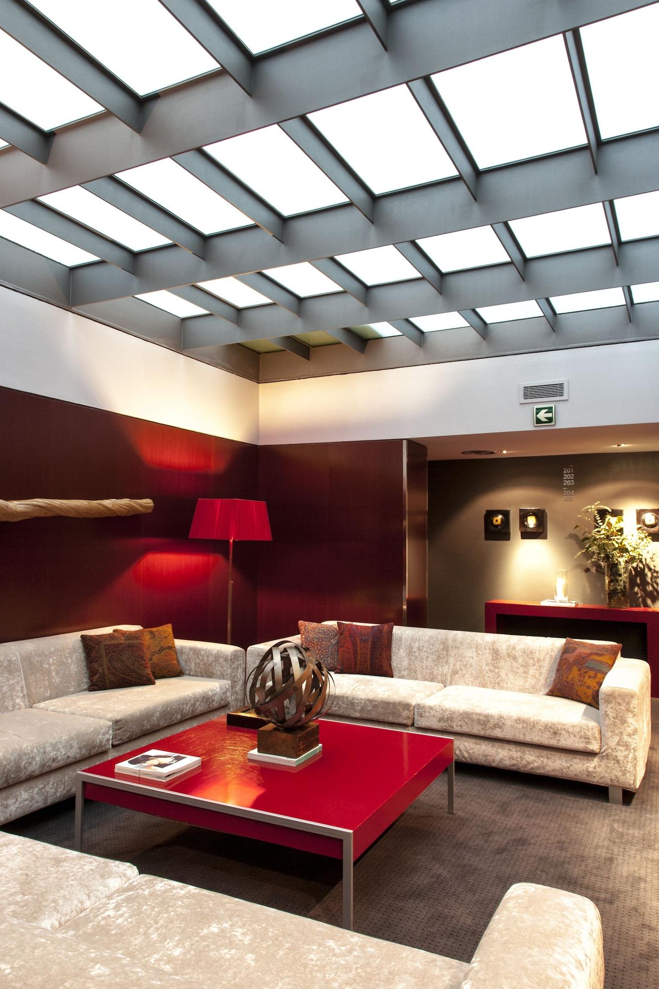 Vista Lobby Hotel Zenit Barcelona