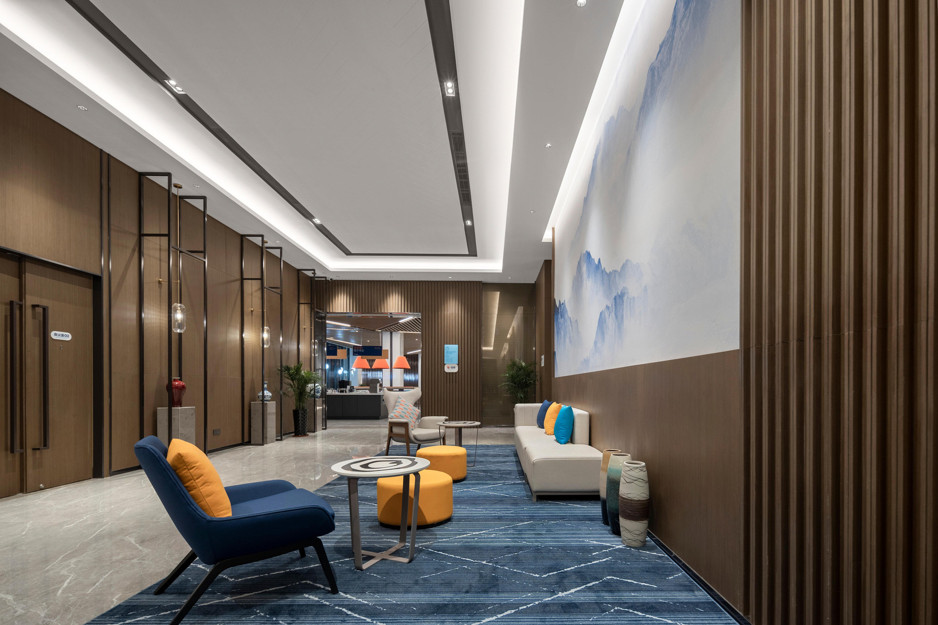Vista Lobby Holiday Inn Express Jingdezhen Ancient Town by IHG