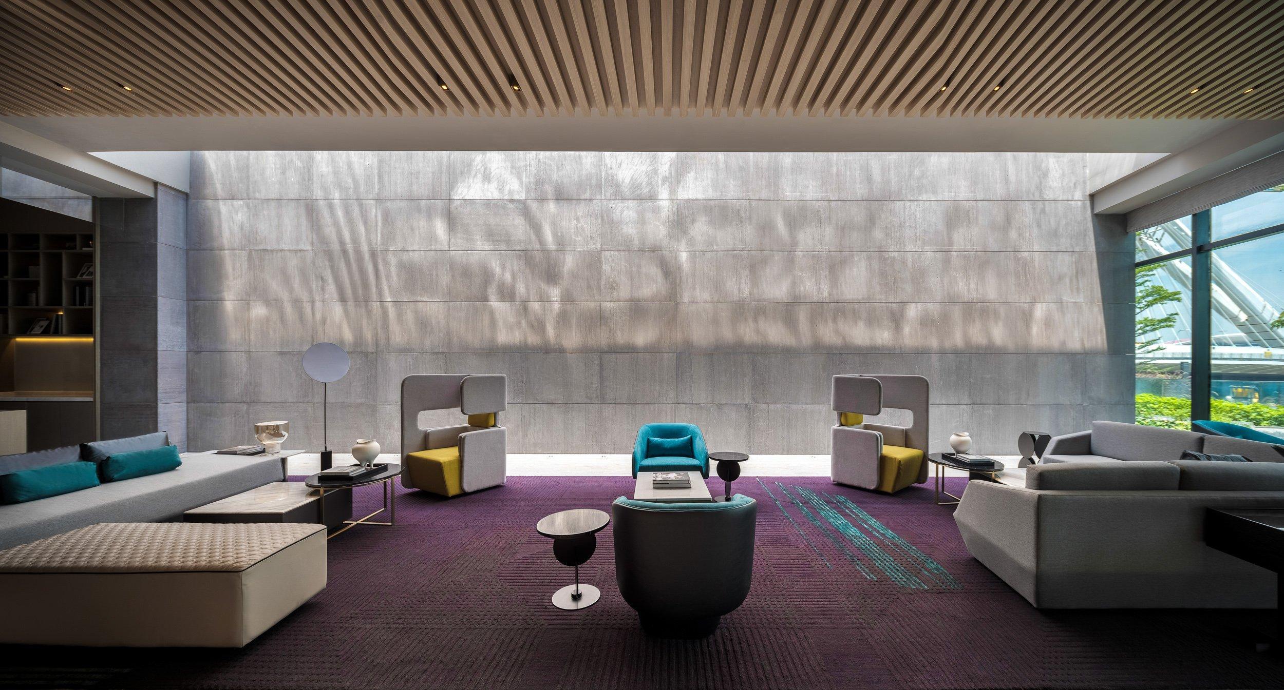 Bar/Salón Crowne Plaza Shenzhen World Exhibition and Convention Center by IHG