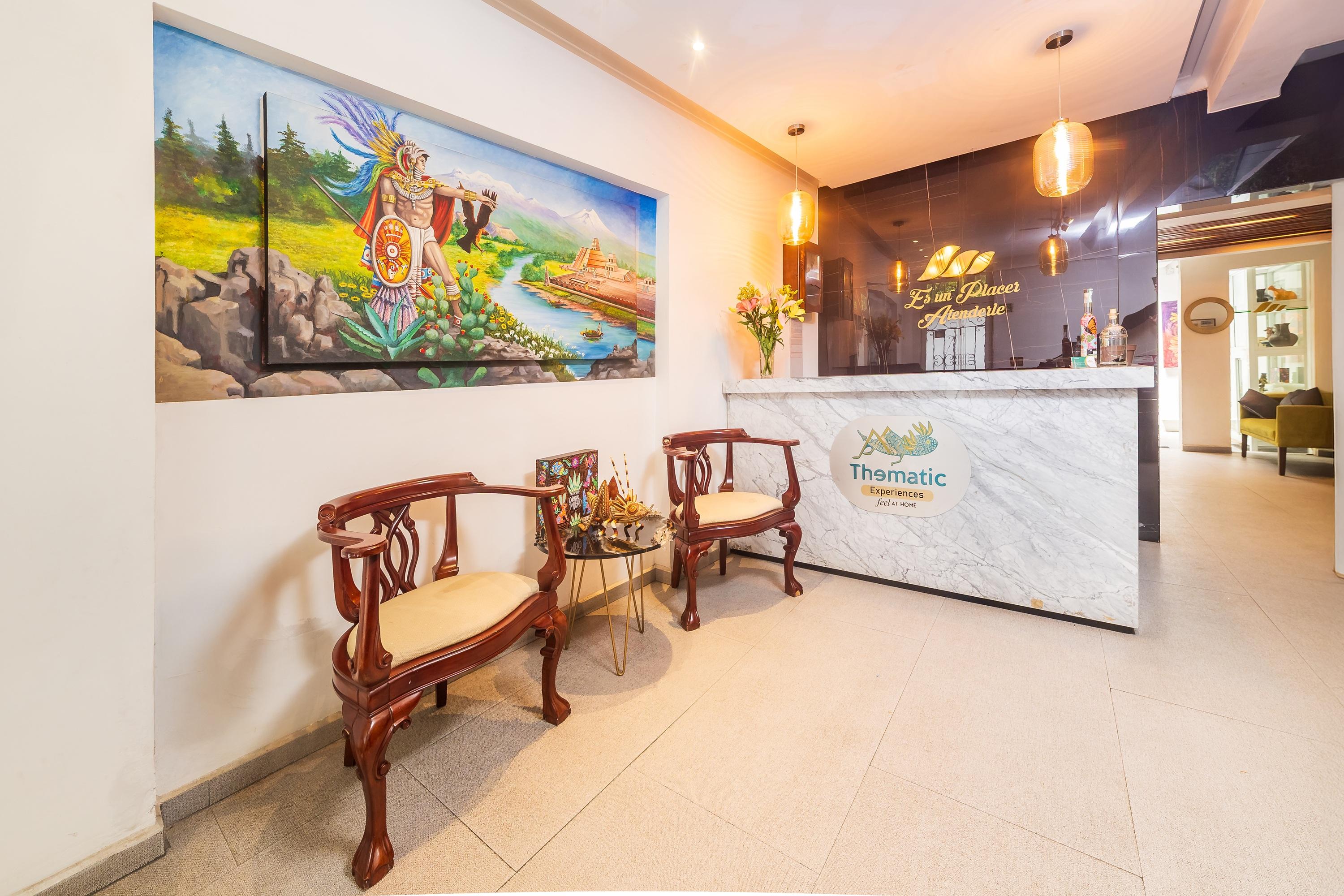 Vista Lobby OYO Casa Anzures Mexico City