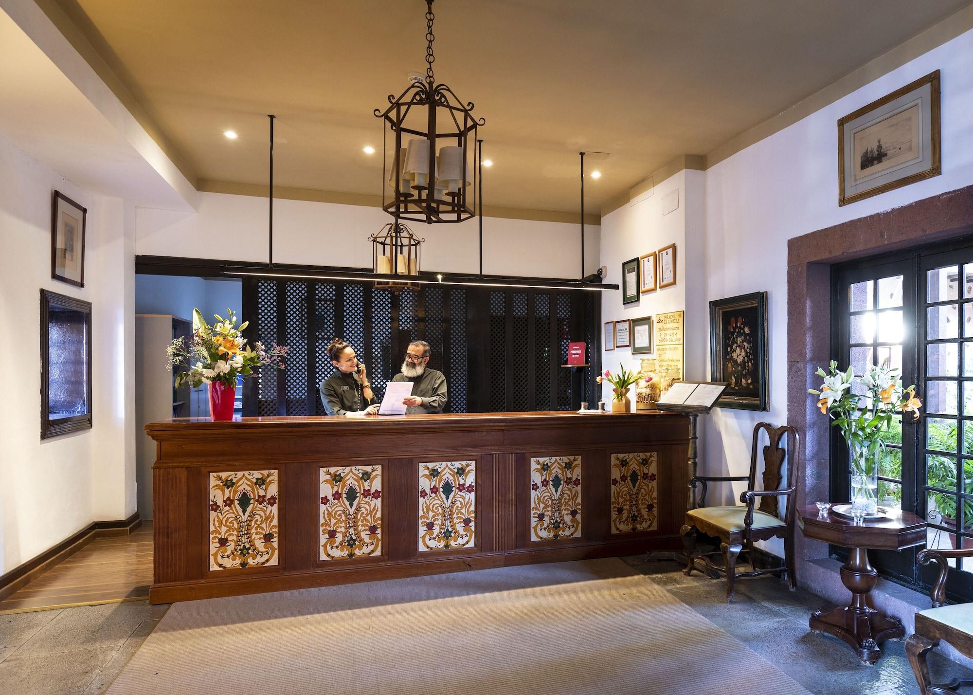 Vista Lobby Parador de La Gomera