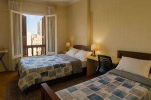 Renta temporal - Downtown 2BR- Smart TV, Wi-Fi,Work Desks & Balcony