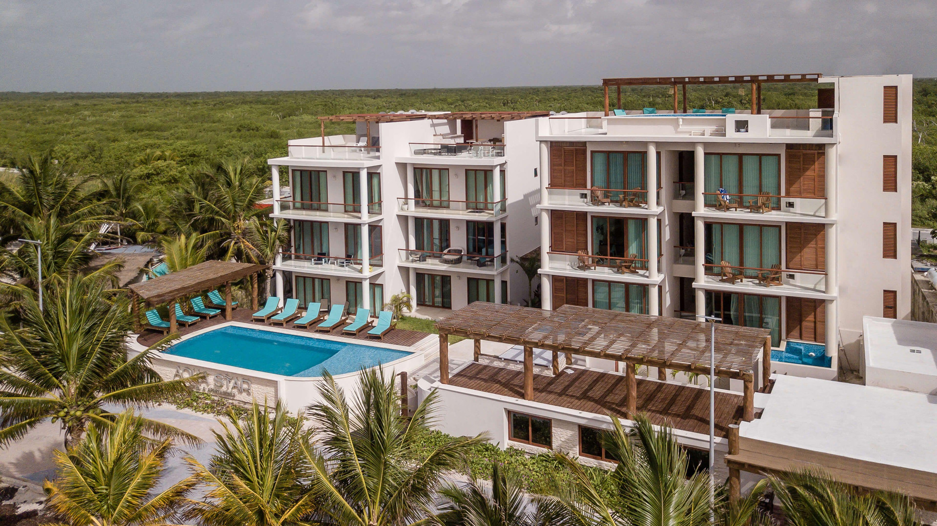 Vista Exterior Aqua Star Hotel And Apartments