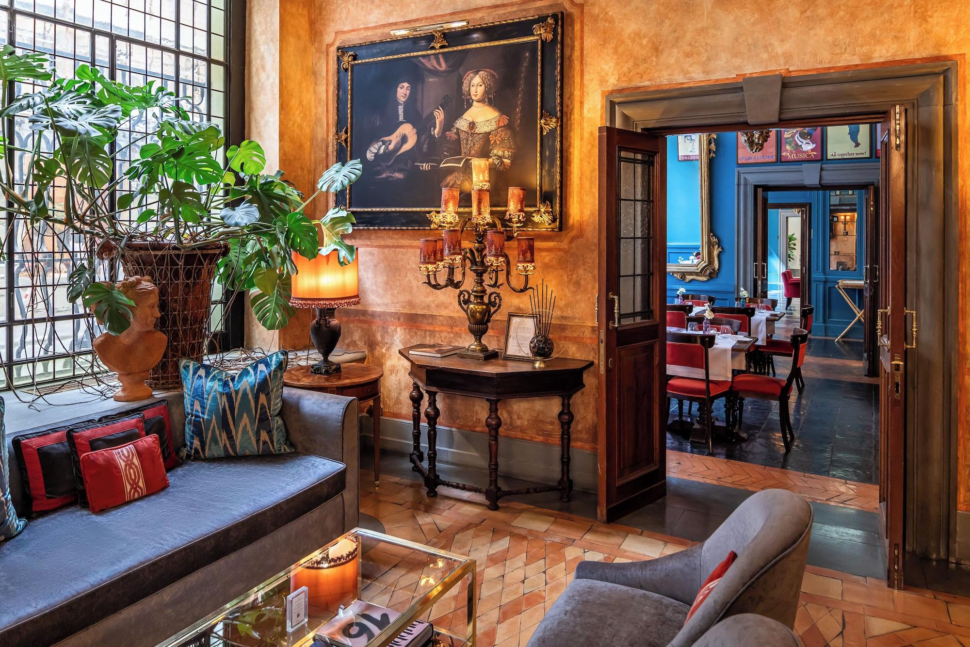 Vista Lobby Helvetia & Bristol Firenze – Starhotels Collezione