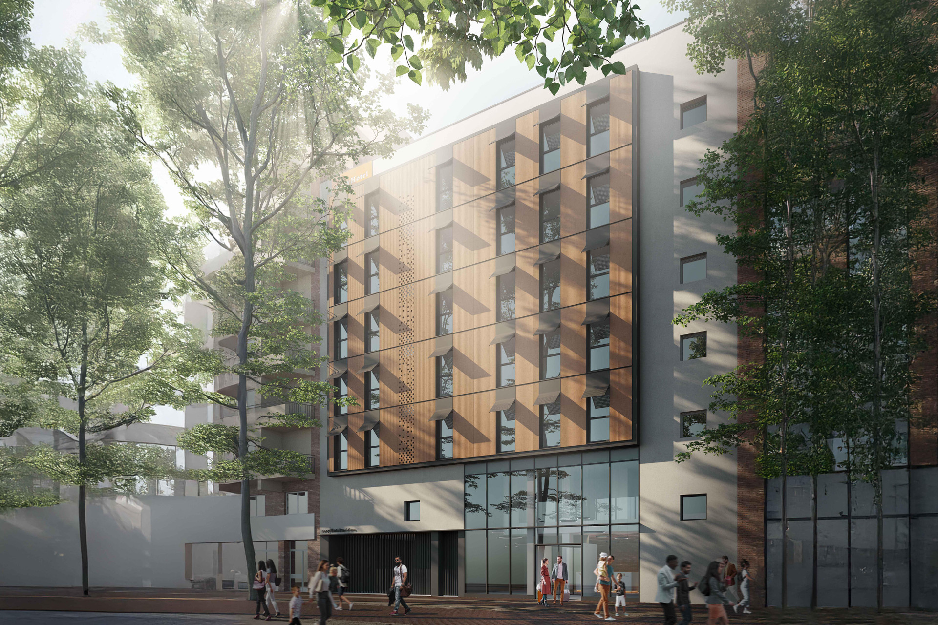 Vista Exterior easyHotel Barcelona La Sagrera