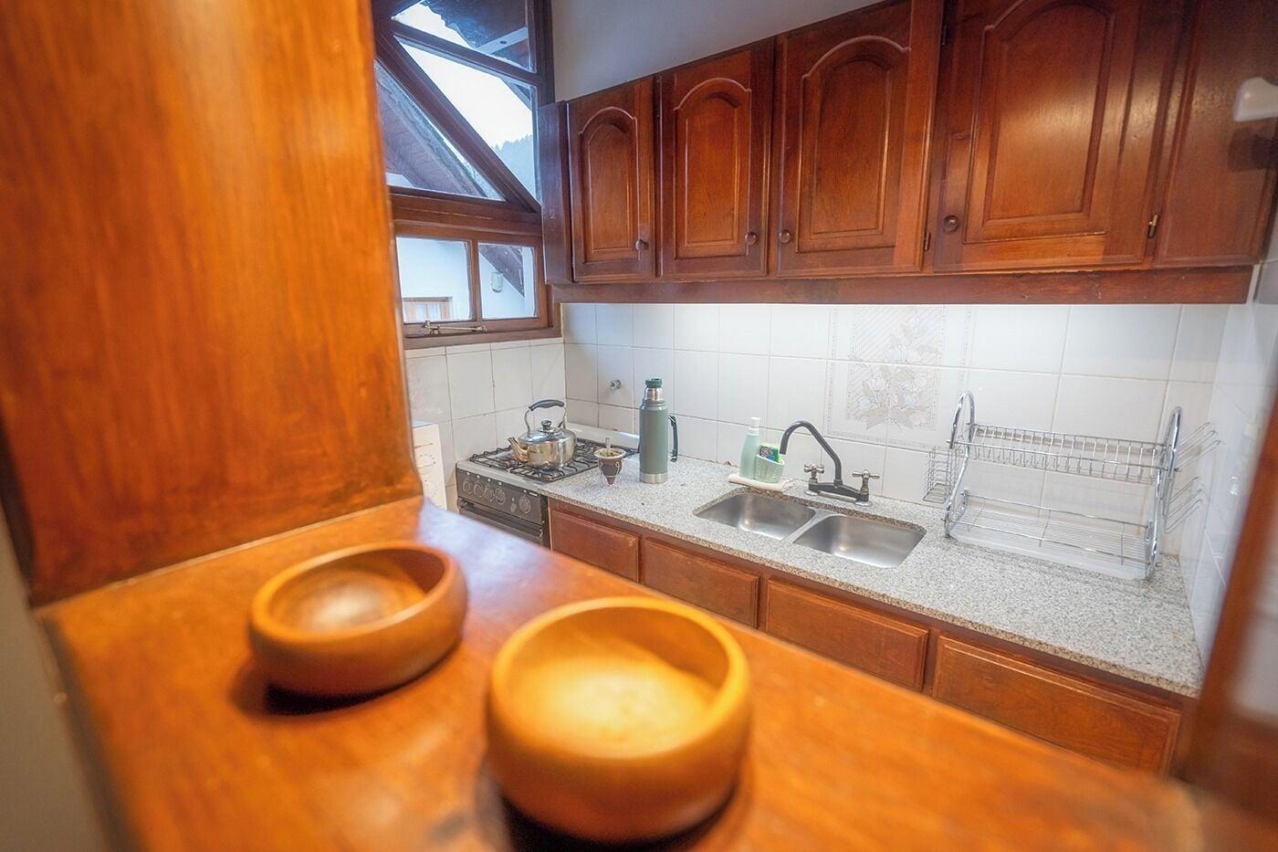 Equipamiento de Habitación La Fontaine Apart y Hotel