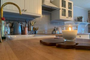 Arriendo temporal - One bedroom, indoor fireplace. Right beside beach.
