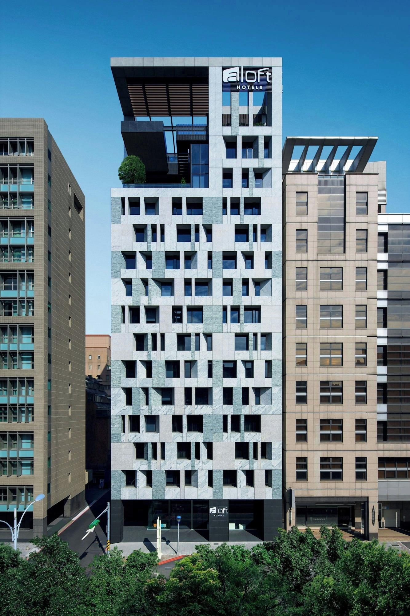 Vista Exterior Aloft Taipei Zhongshan