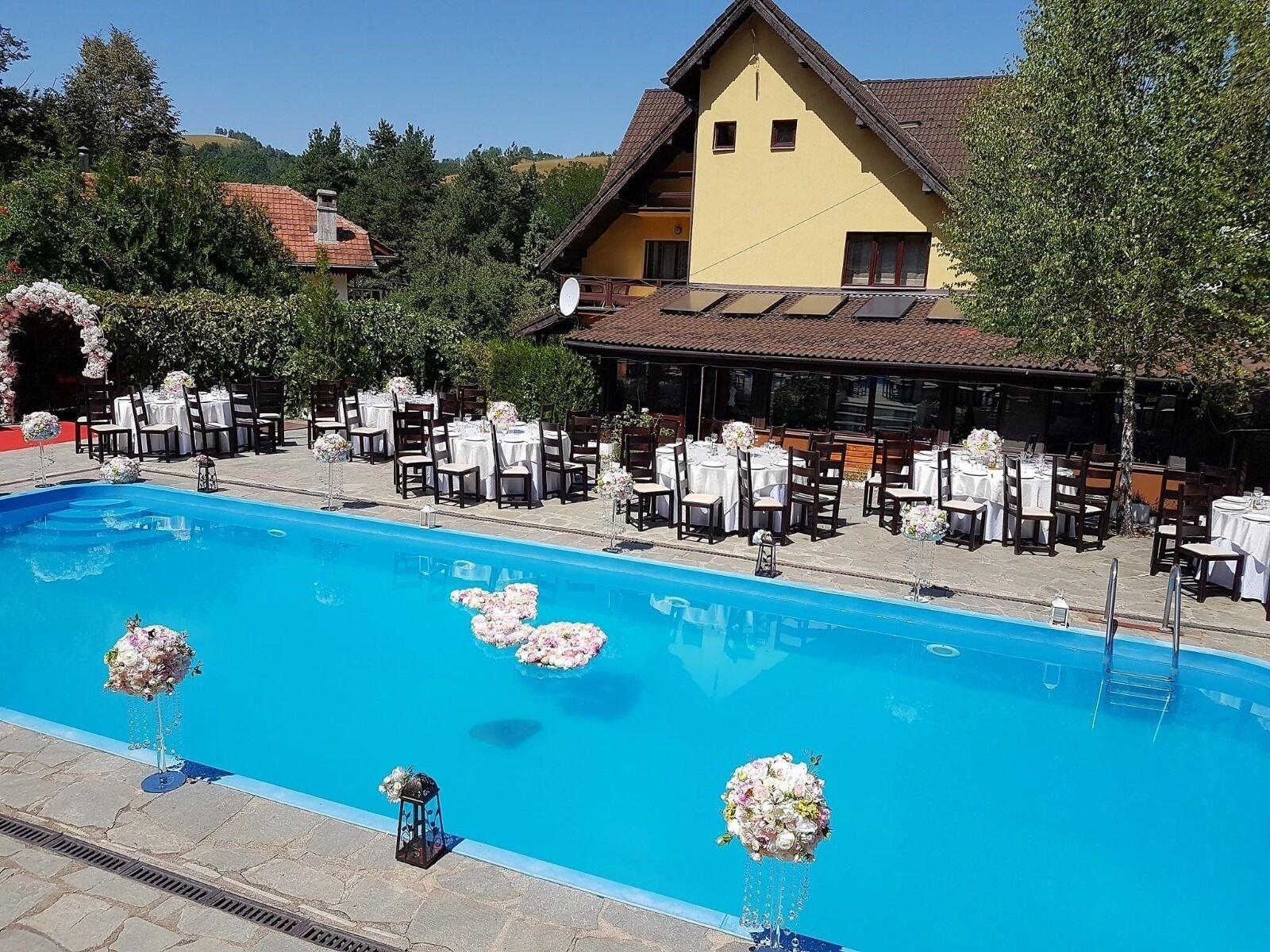 Vista Exterior Pensiunea Brândușa