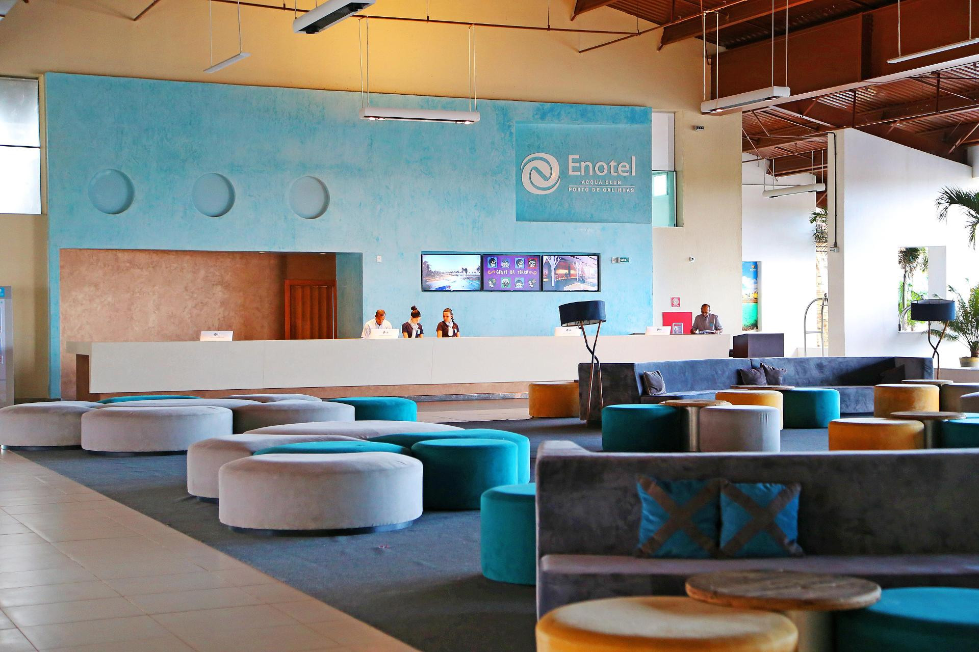 Vista Lobby Enotel Porto de Galinhas