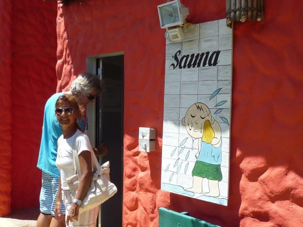 Vista Exterior Chalé Oásis