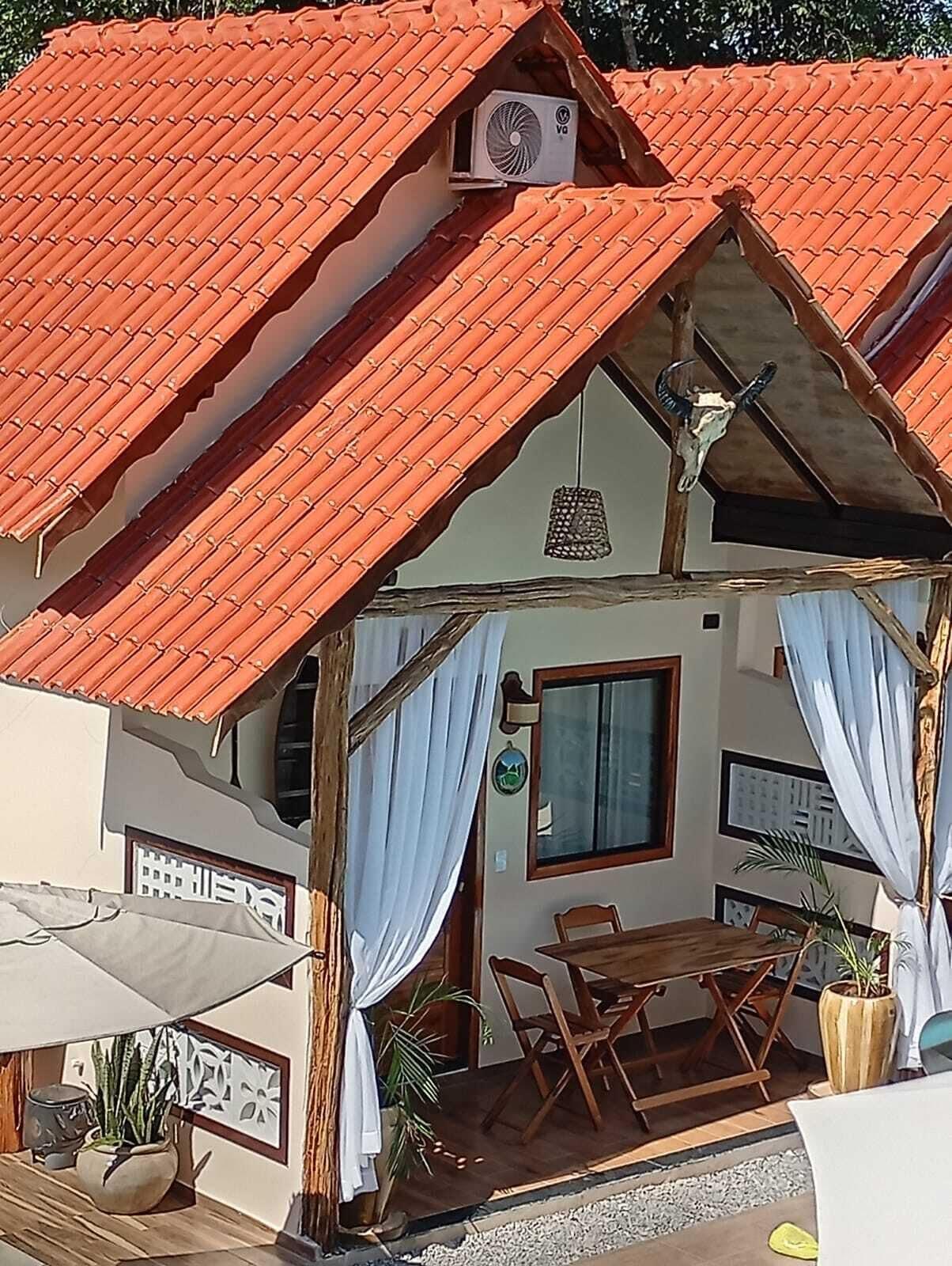 Vista da fachada Pousada Nosso Canto Alter