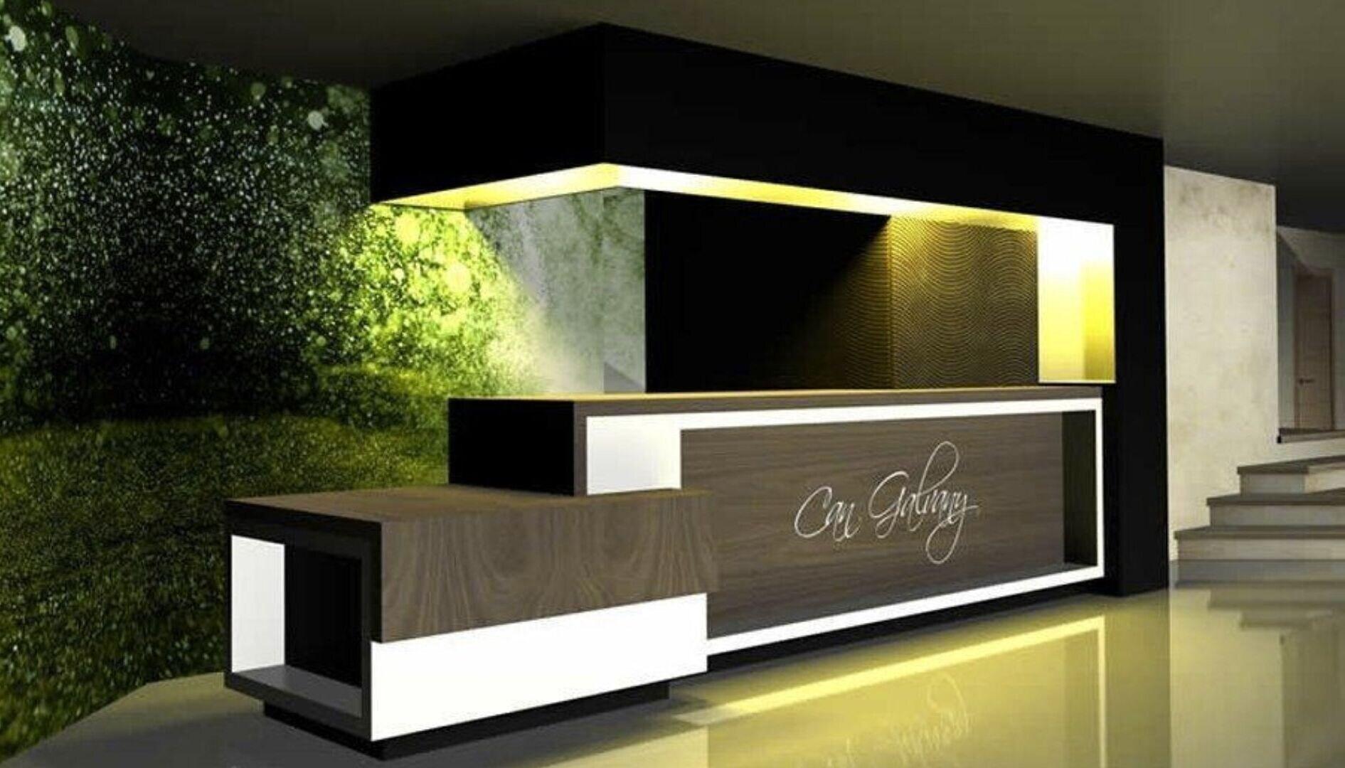 Vista Lobby Hotel Golden Barcelona