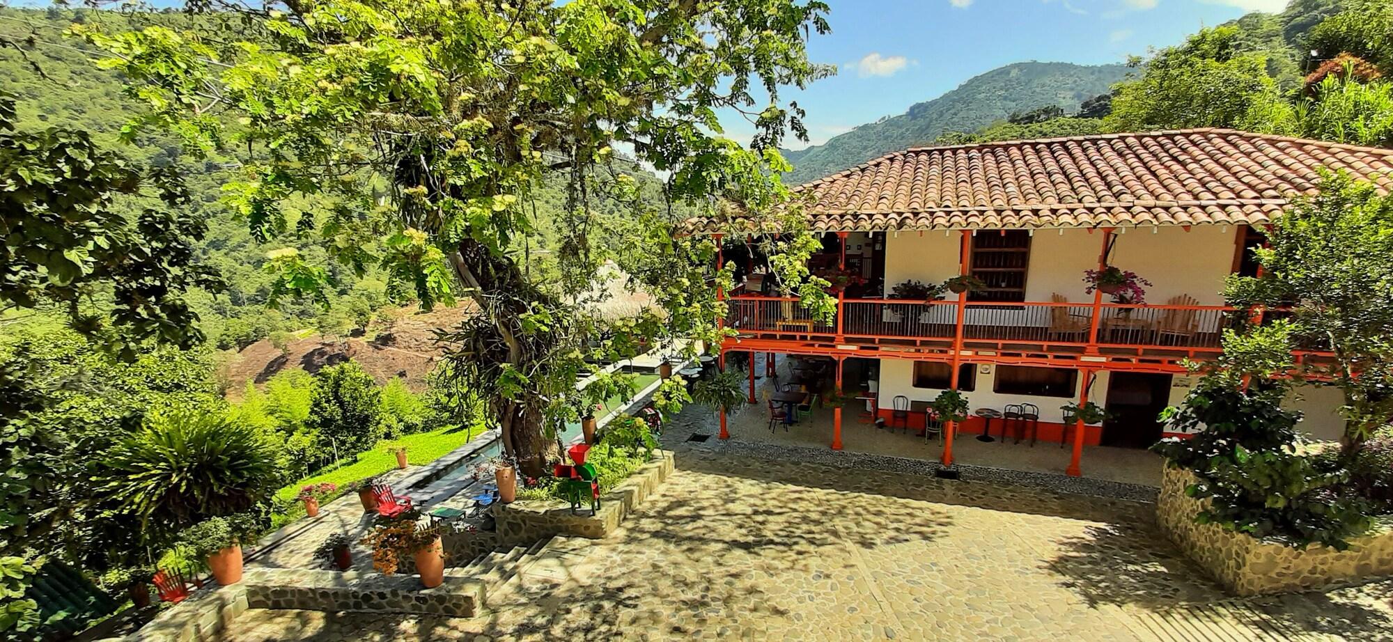 Vista Exterior Finca La Manchuria