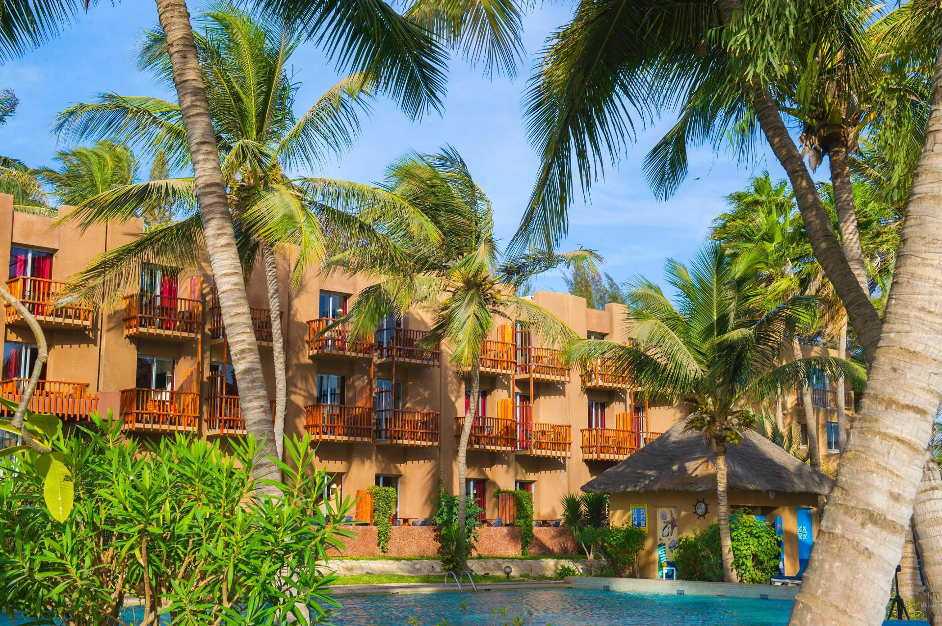 Vista Exterior Hotel Jardin Savana Dakar