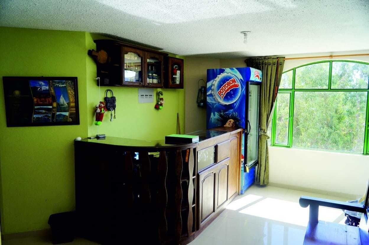 Vista Lobby Hospedaje El Mirador De Pueblo Viejo